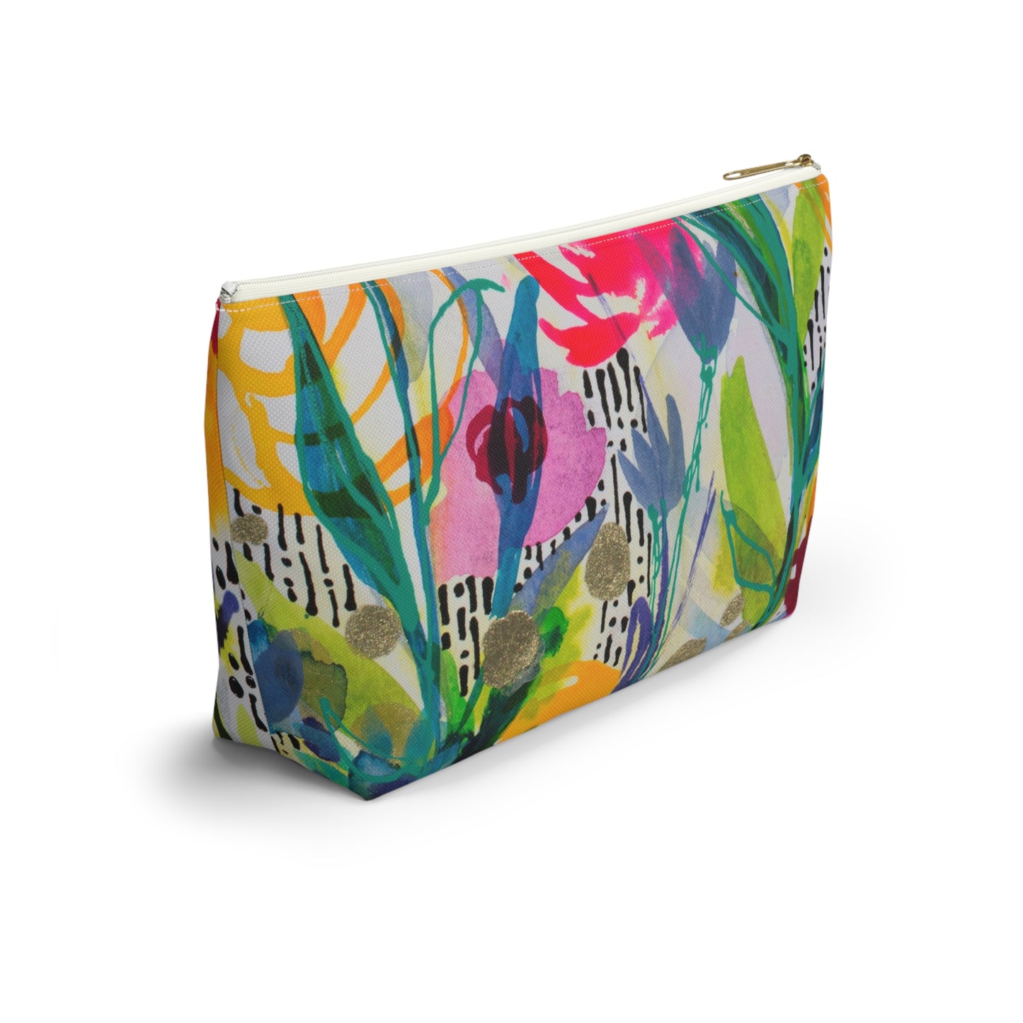 May Flowers Combo ~ Accessory Pouch w T-bottom