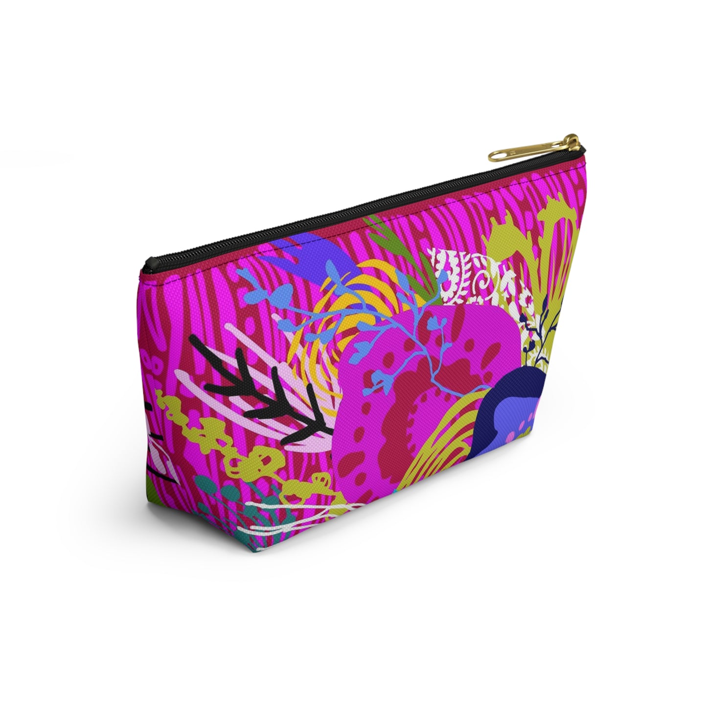 Wednesday Posey in Hot Pink ~ Accessory Pouch w T-bottom