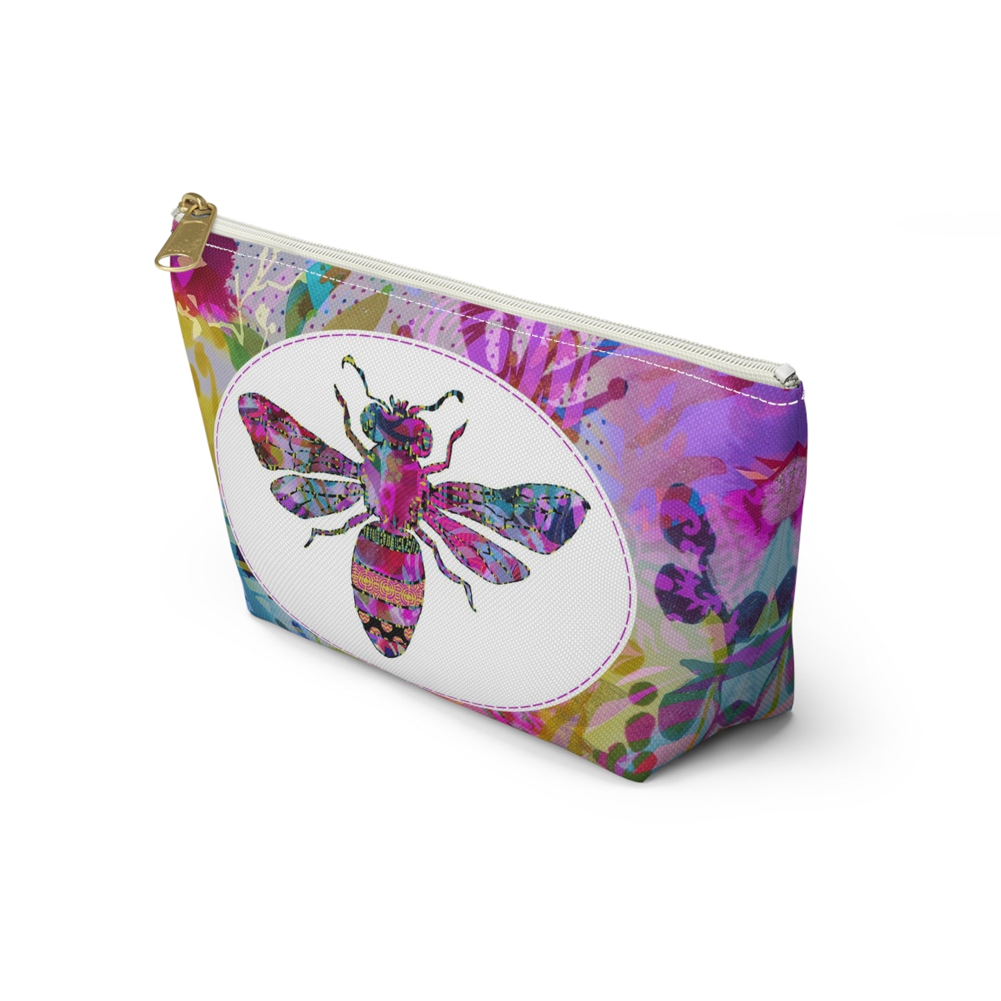 Bee You ~ Accessory Pouch w T-bottom
