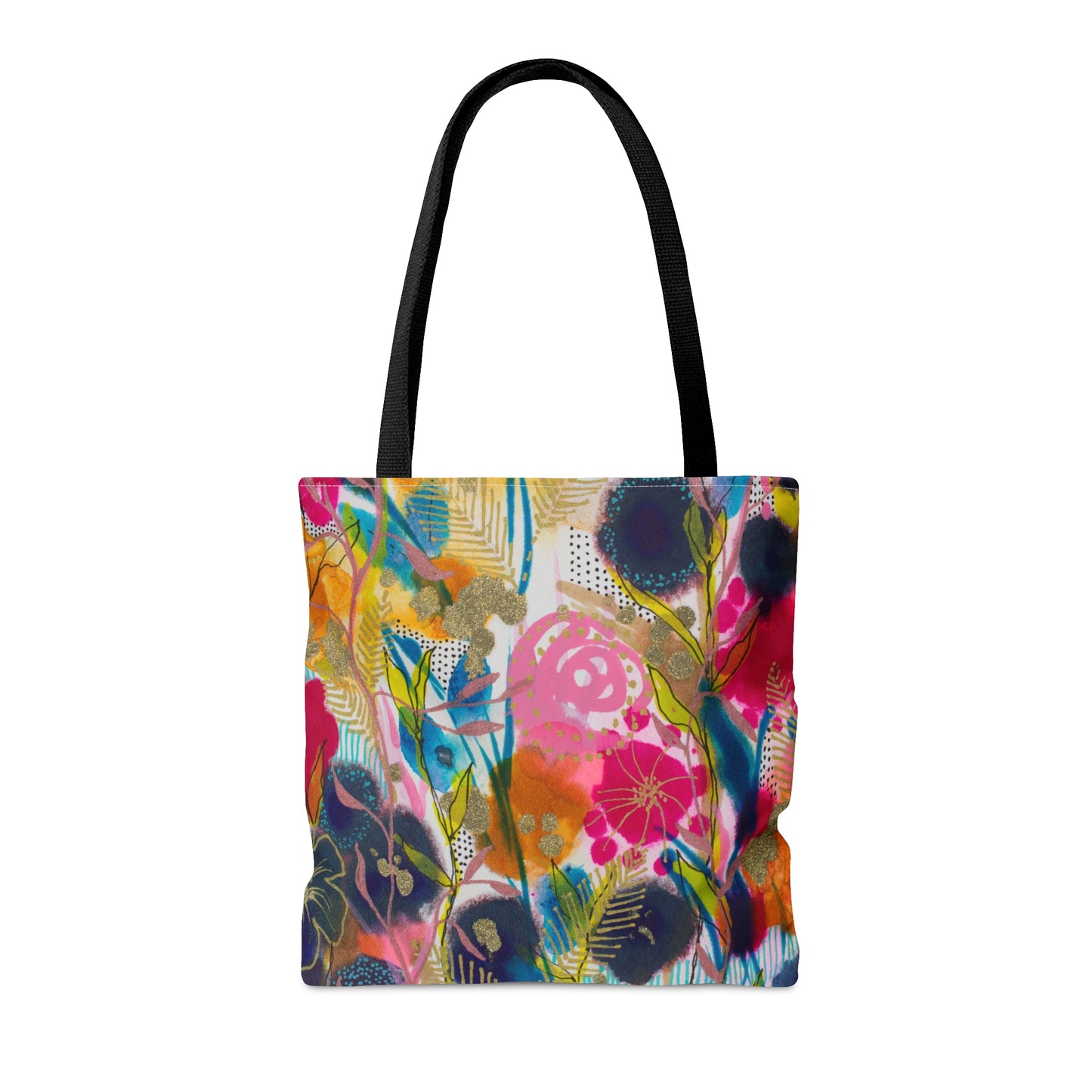 Feathers ~ May Flowers ~ Tote Bag