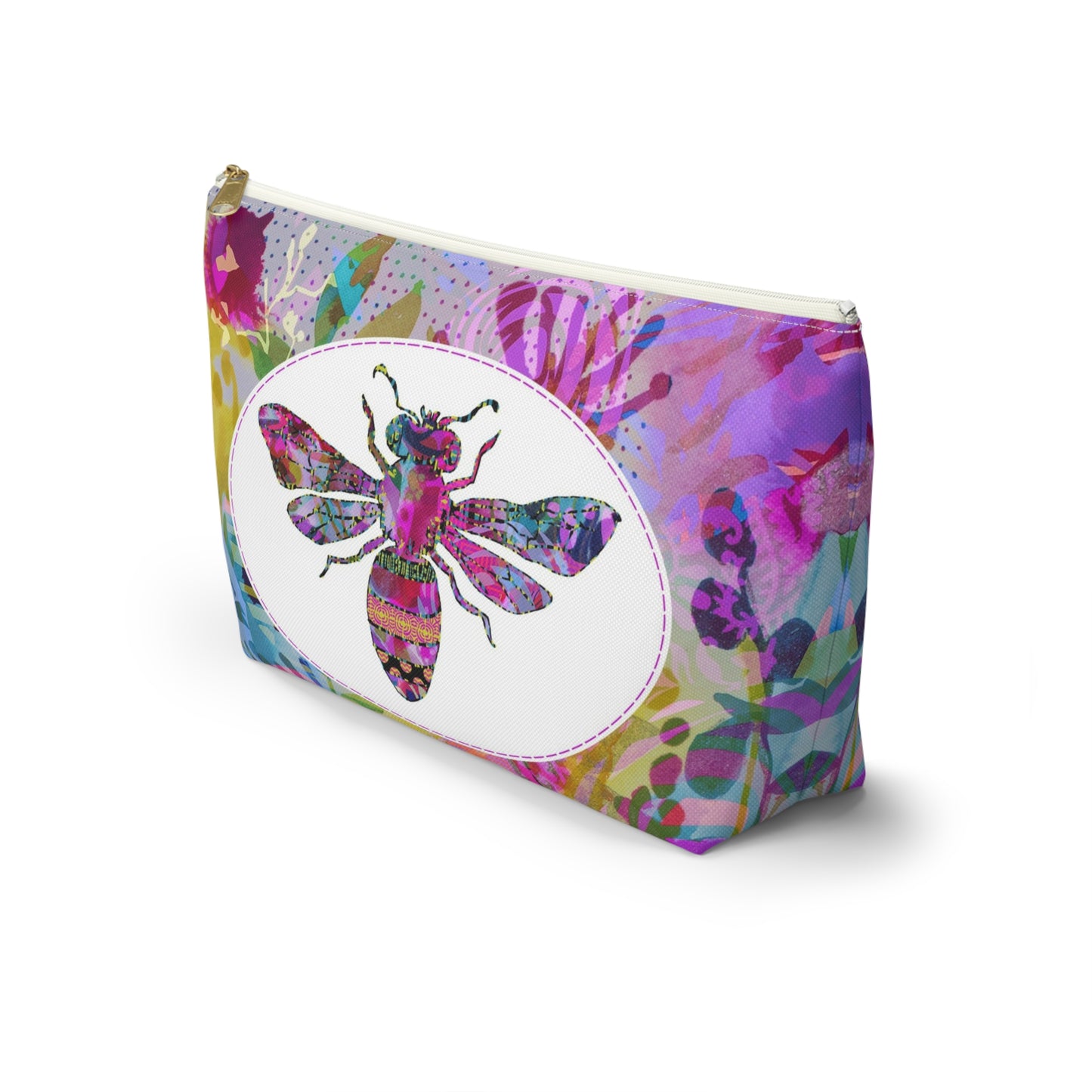 Bee You ~ Accessory Pouch w T-bottom