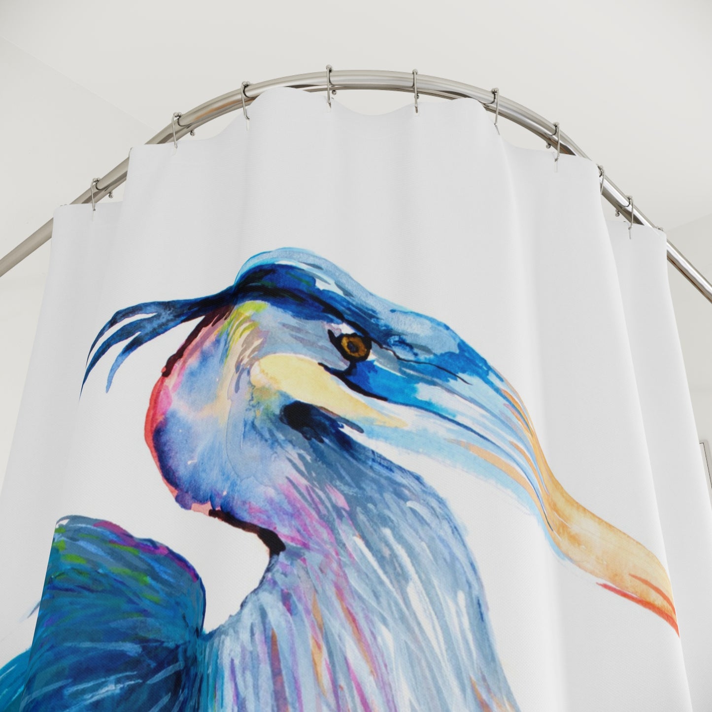 Great Blue Heron ~ Shower Curtain