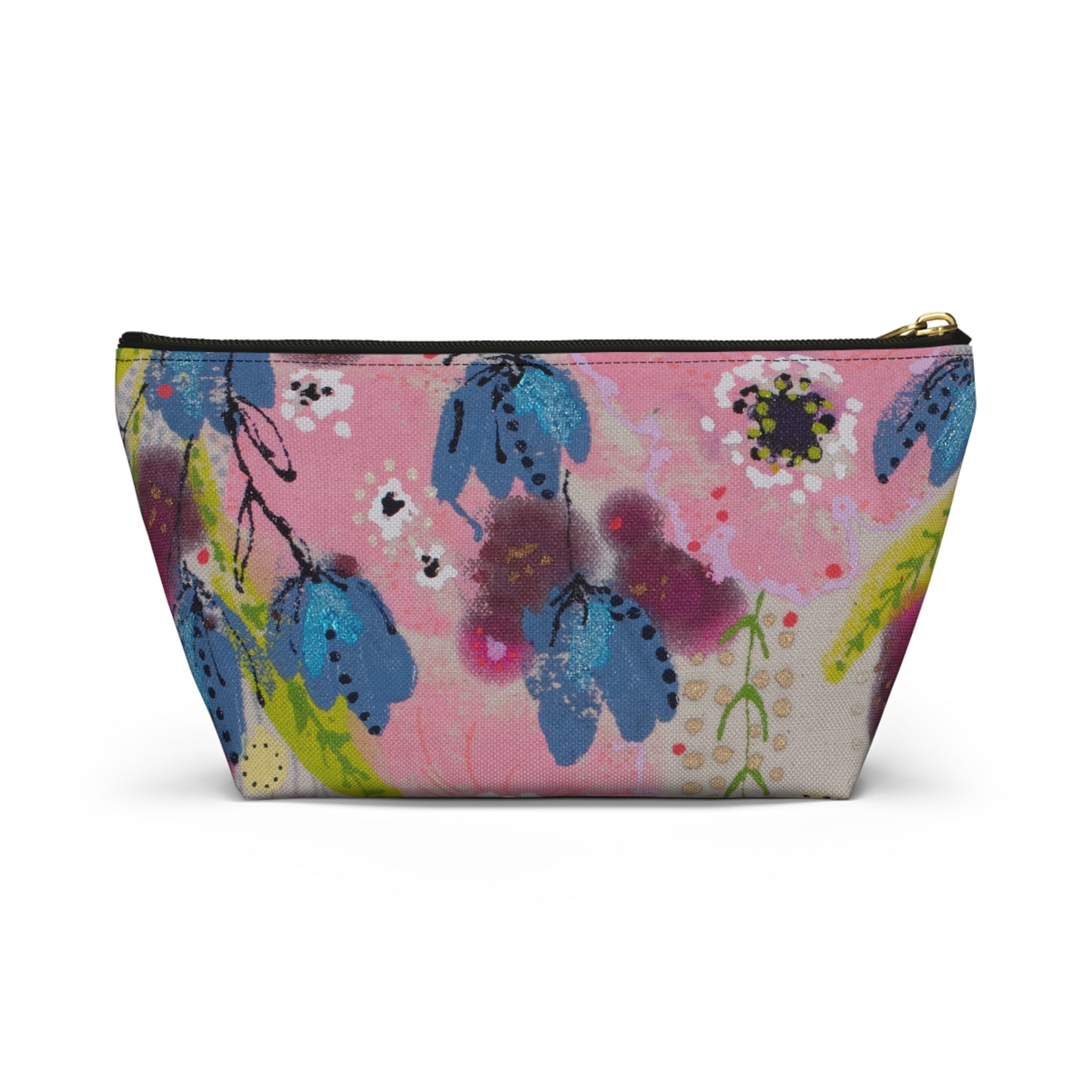 Wednesday's Flower No. 2 ~ Accessory Pouch w T-bottom
