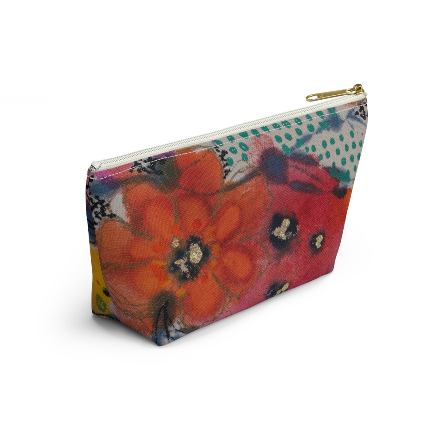 No Regrets ~ Accessory Pouch w T-bottom