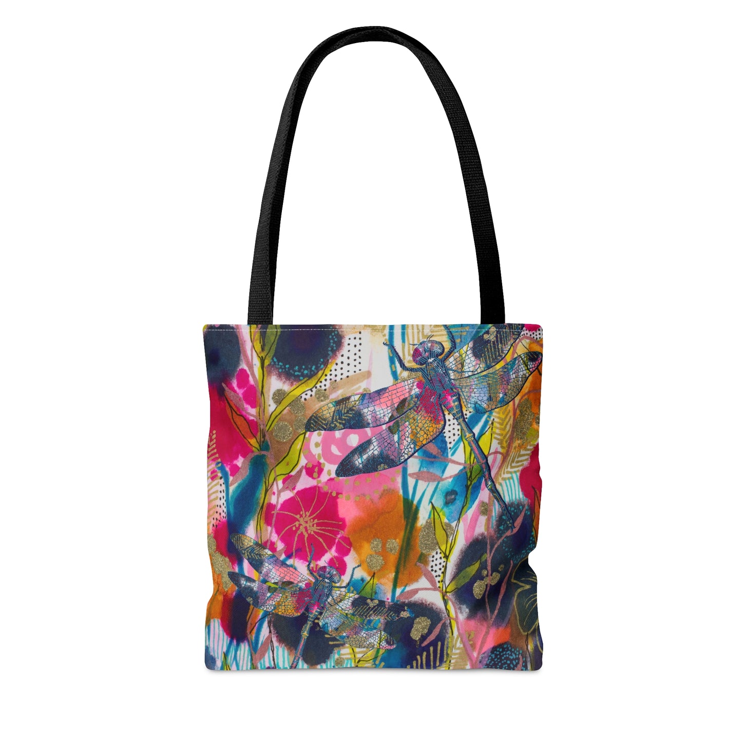 May Flowers ~ Dragonfly ~ Tote Bag