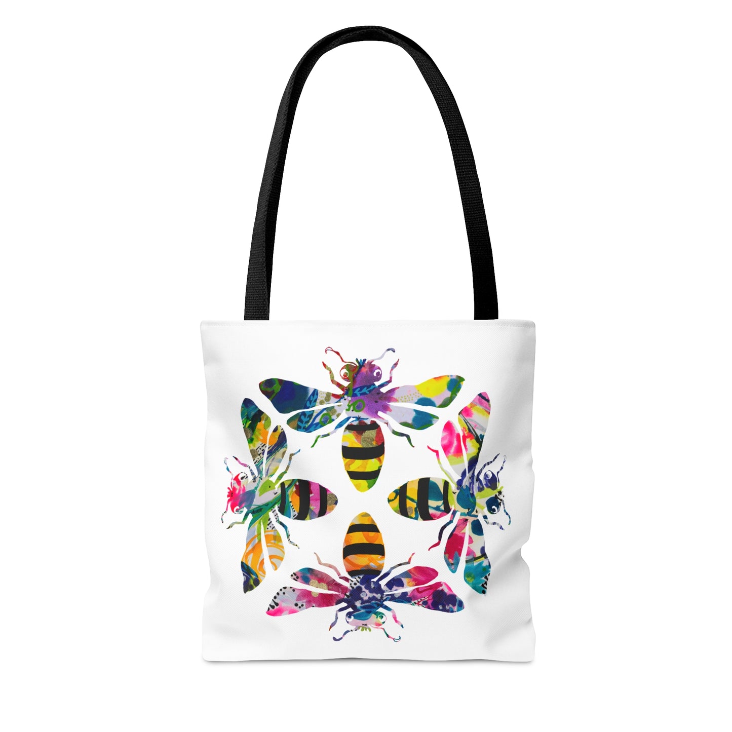 Four Bees & May Flowers ~ Tote Bag