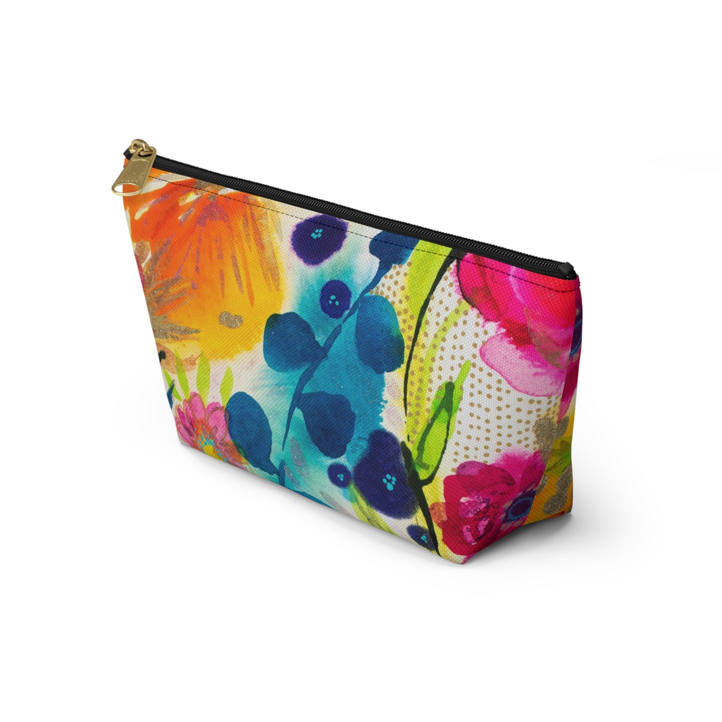 May Flowers No. 6 ~ Accessory Pouch w T-bottom
