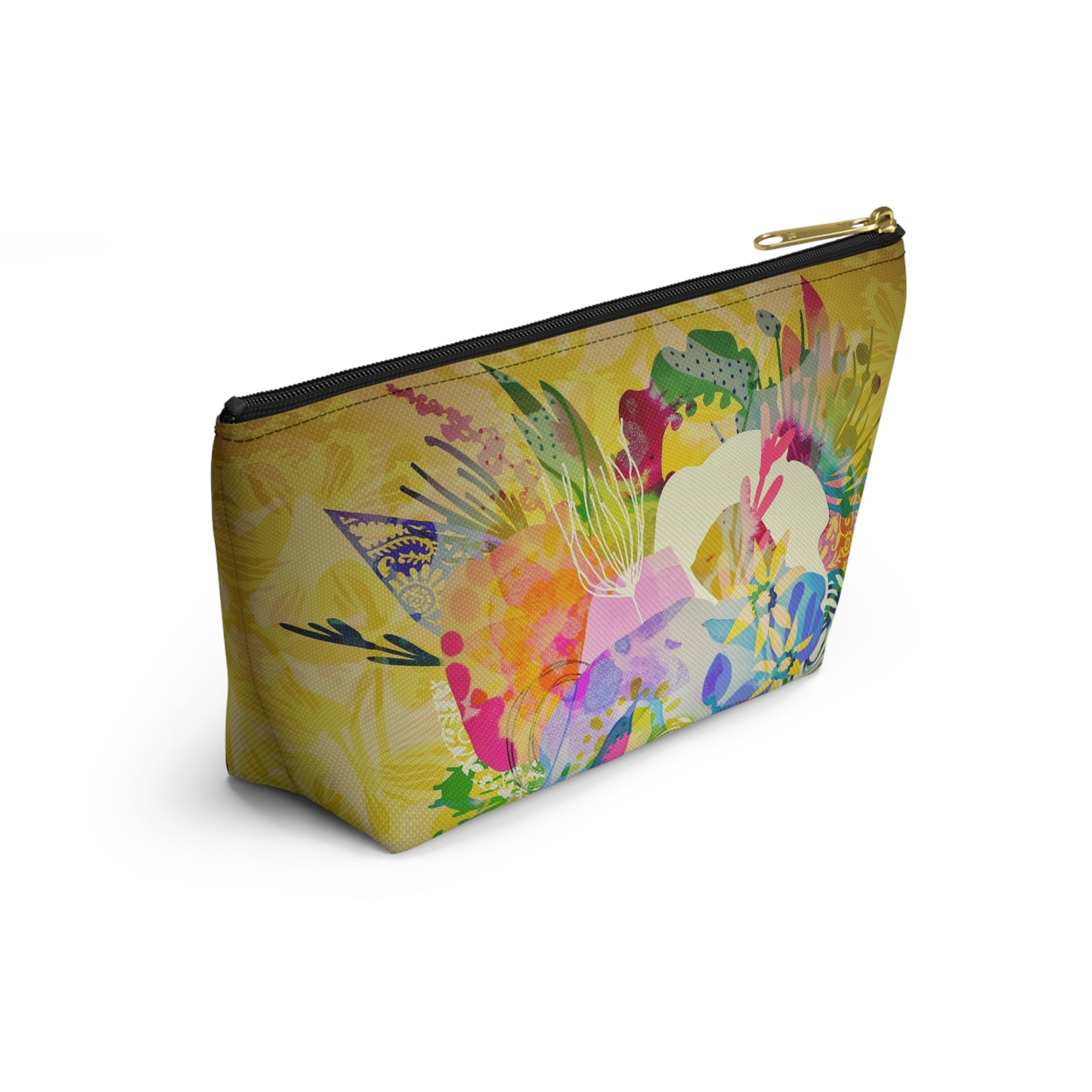 Wild Abandon ~ Antiqued ~ Accessory Pouch w T-bottom