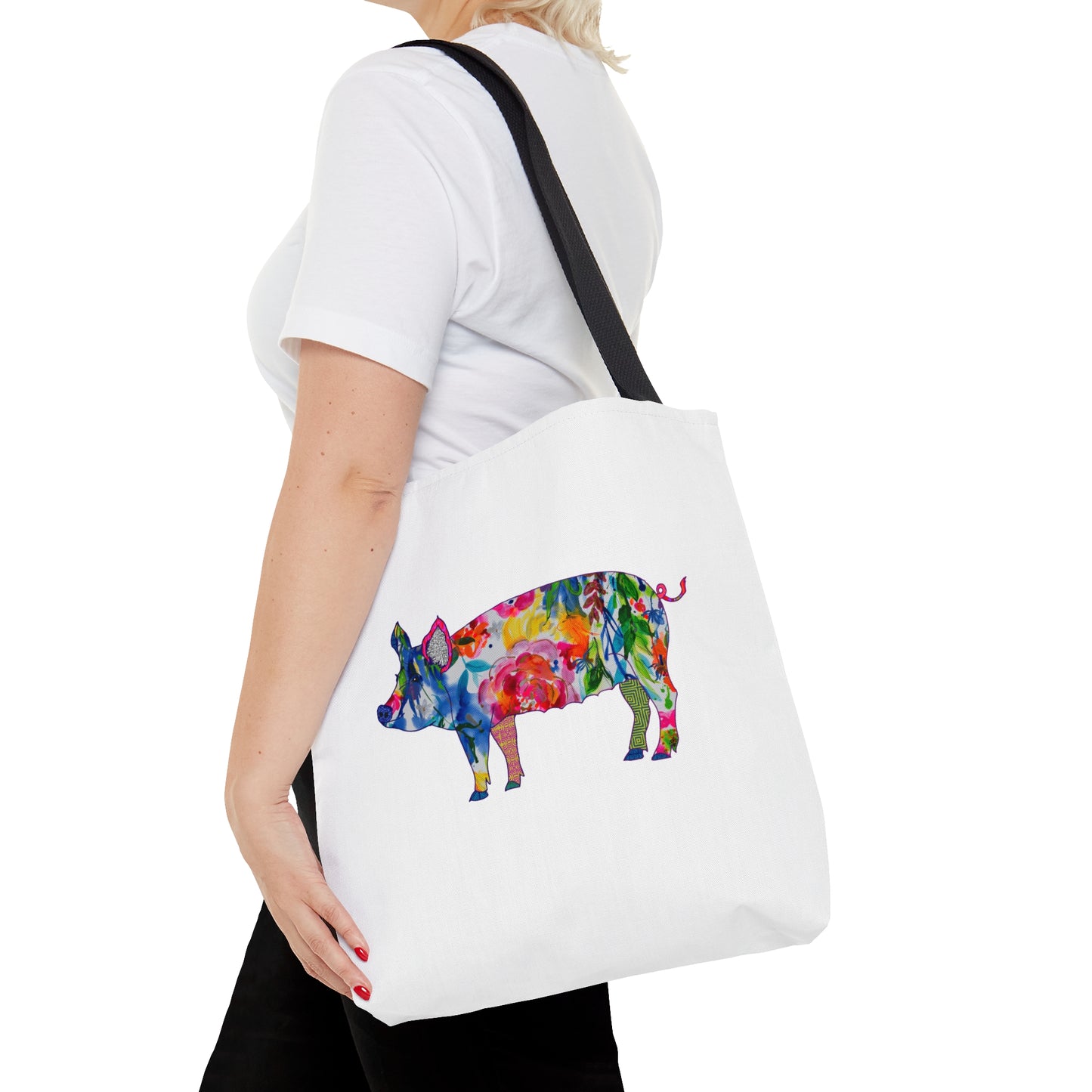 Pig ~ Jubilant ~ Tote Bag