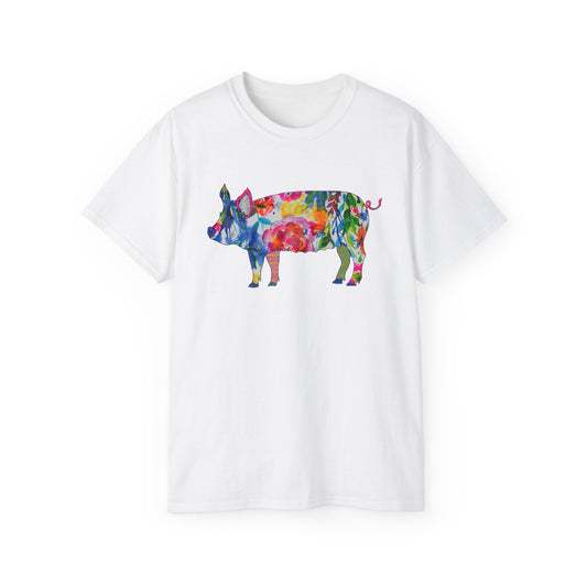 Pig No. 2 ~ Jubilant ~ Unisex Ultra Cotton Tee