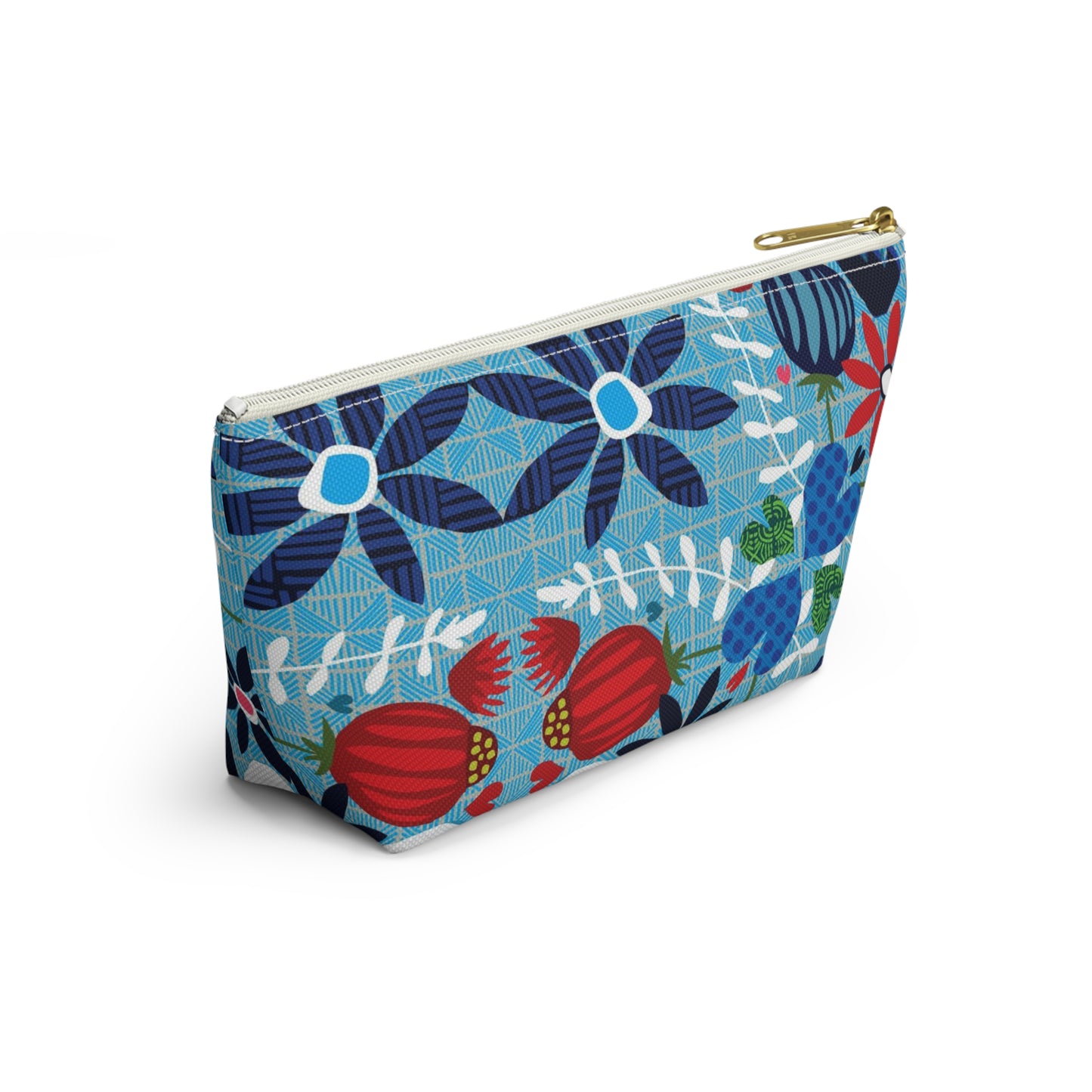 Blue Folk ~ Accessory Pouch w T-bottom