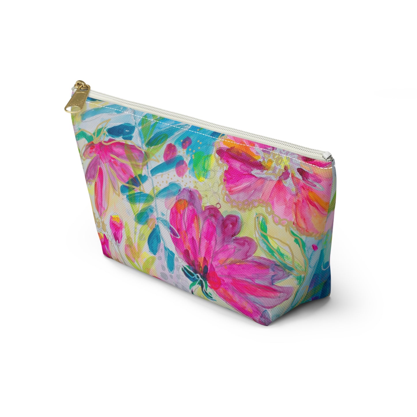 Garden Glow ~ Accessory Pouch w T-bottom