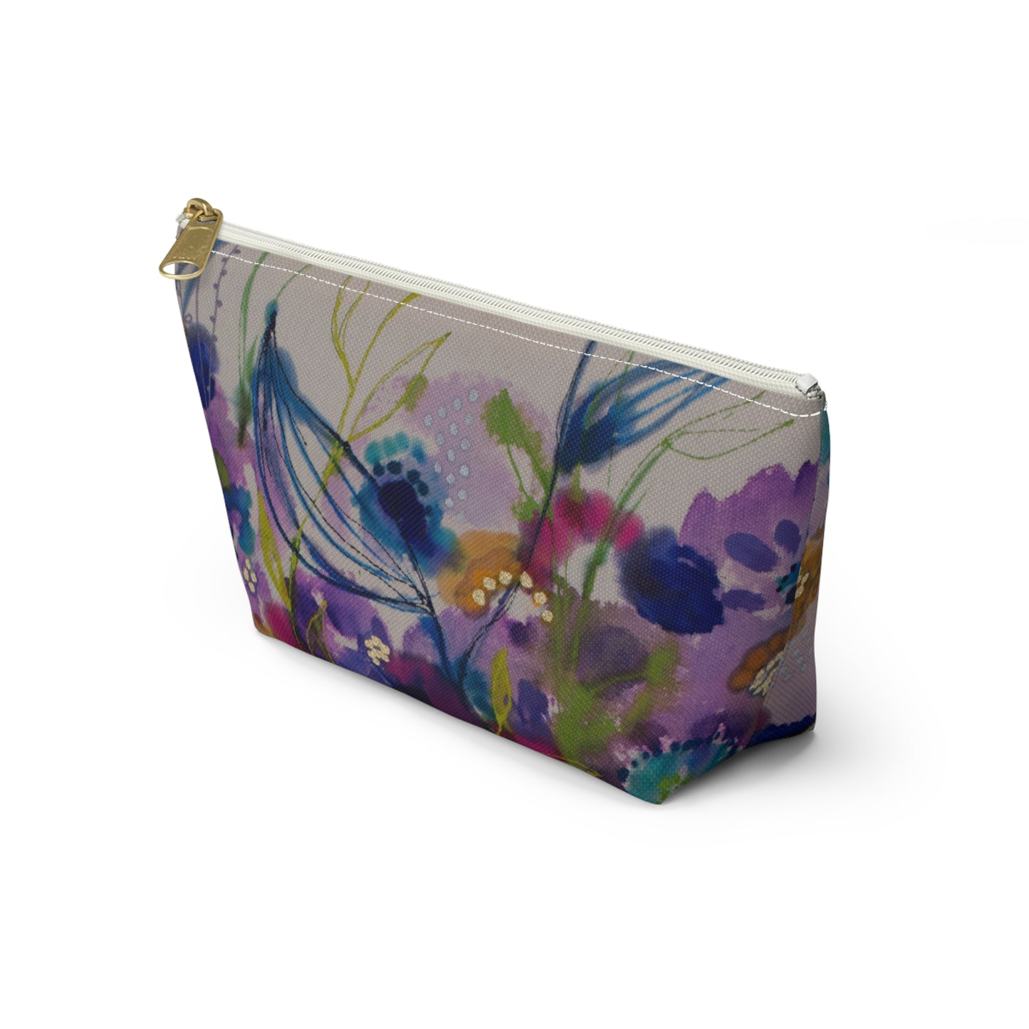 I know You Are Here Somewhere ~ Accessory Pouch w T-bottom