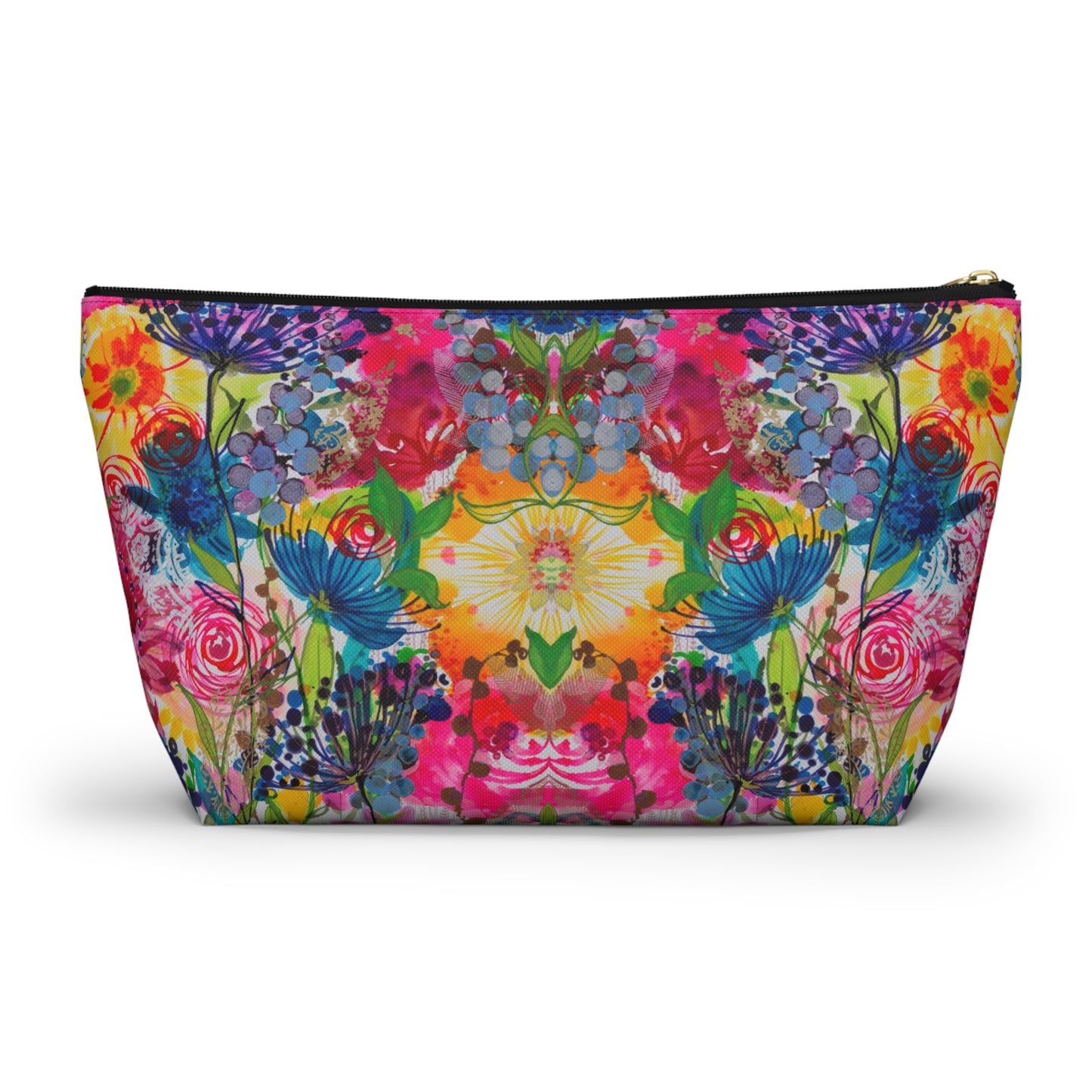 My Dad's Garden ~ Accessory Pouch w T-bottom