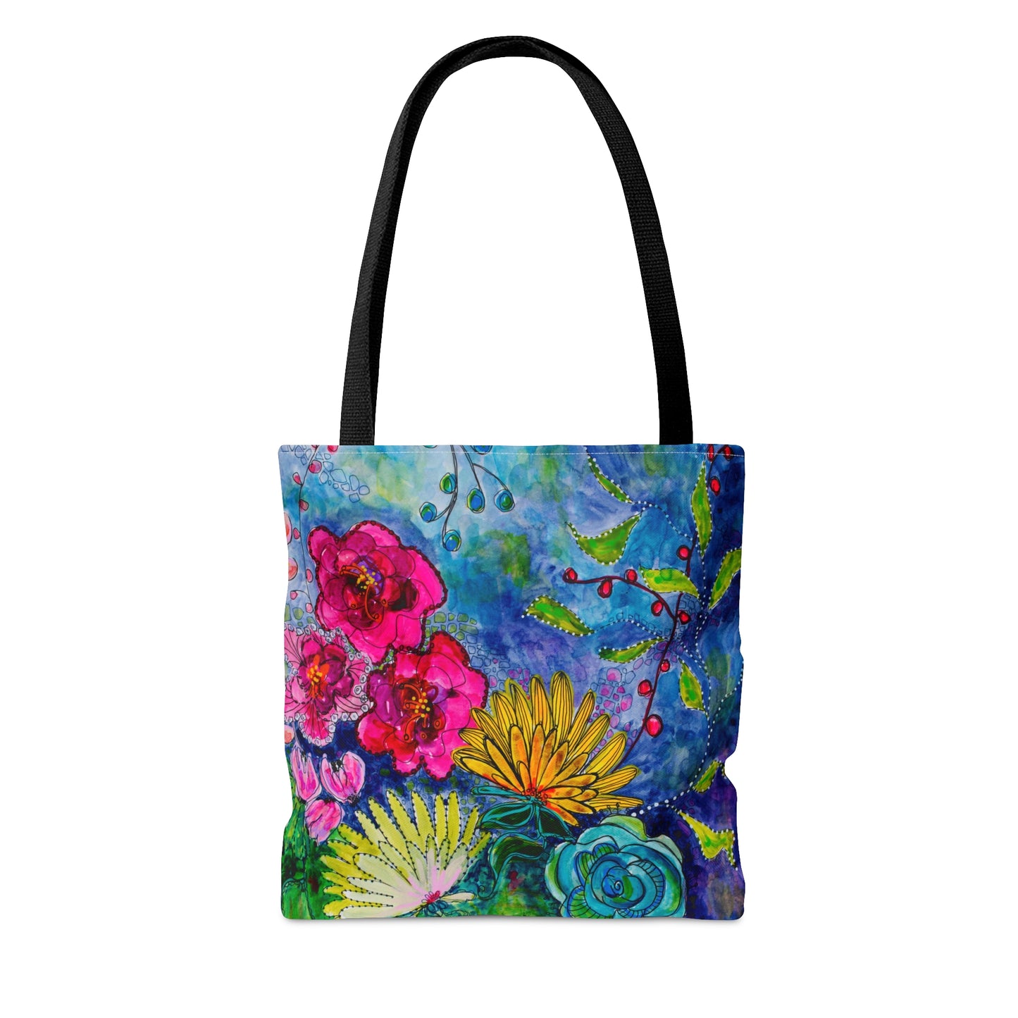 Delighted ~ Hummingbird ~ Tote Bag