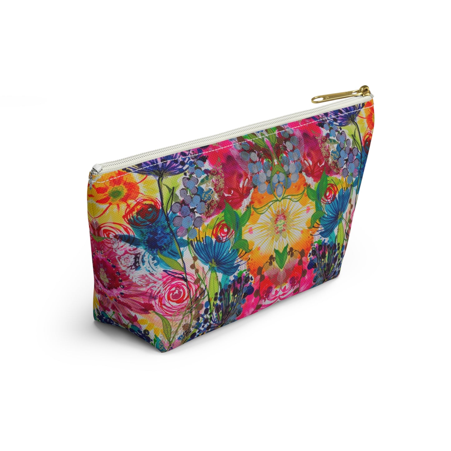 My Dad's Garden ~ Accessory Pouch w T-bottom