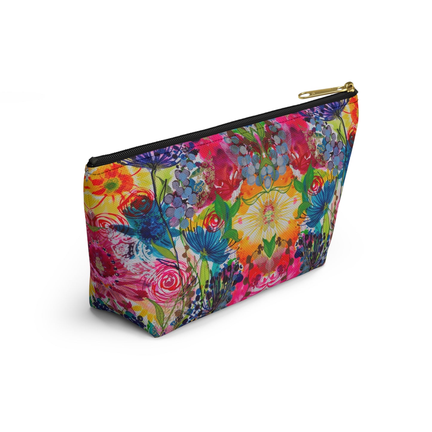 My Dad's Garden ~ Accessory Pouch w T-bottom