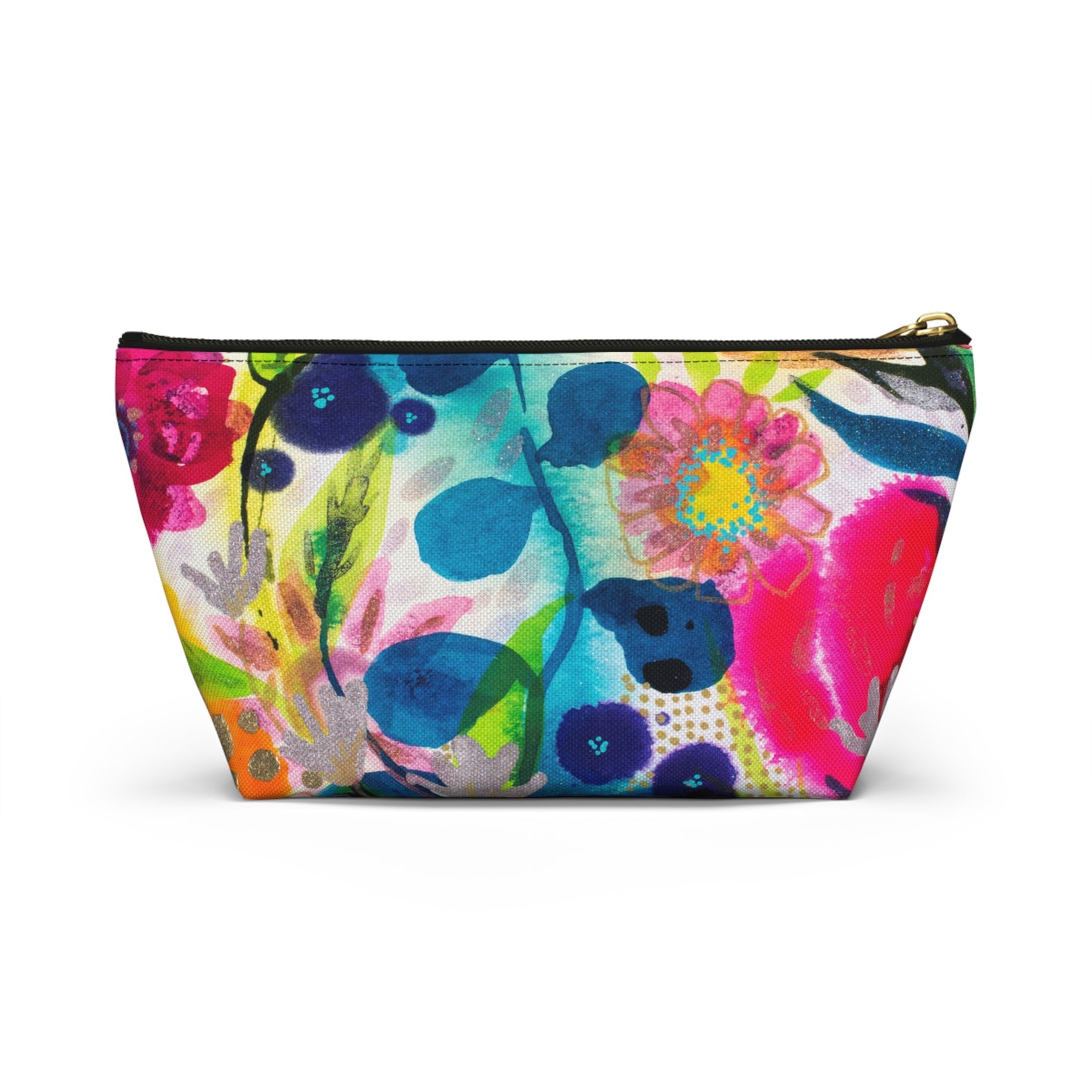 May Flowers No. 6 ~ Accessory Pouch w T-bottom