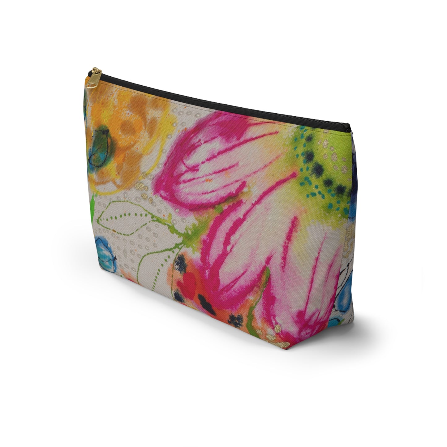 I Am Bold ~ Accessory Pouch w T-bottom