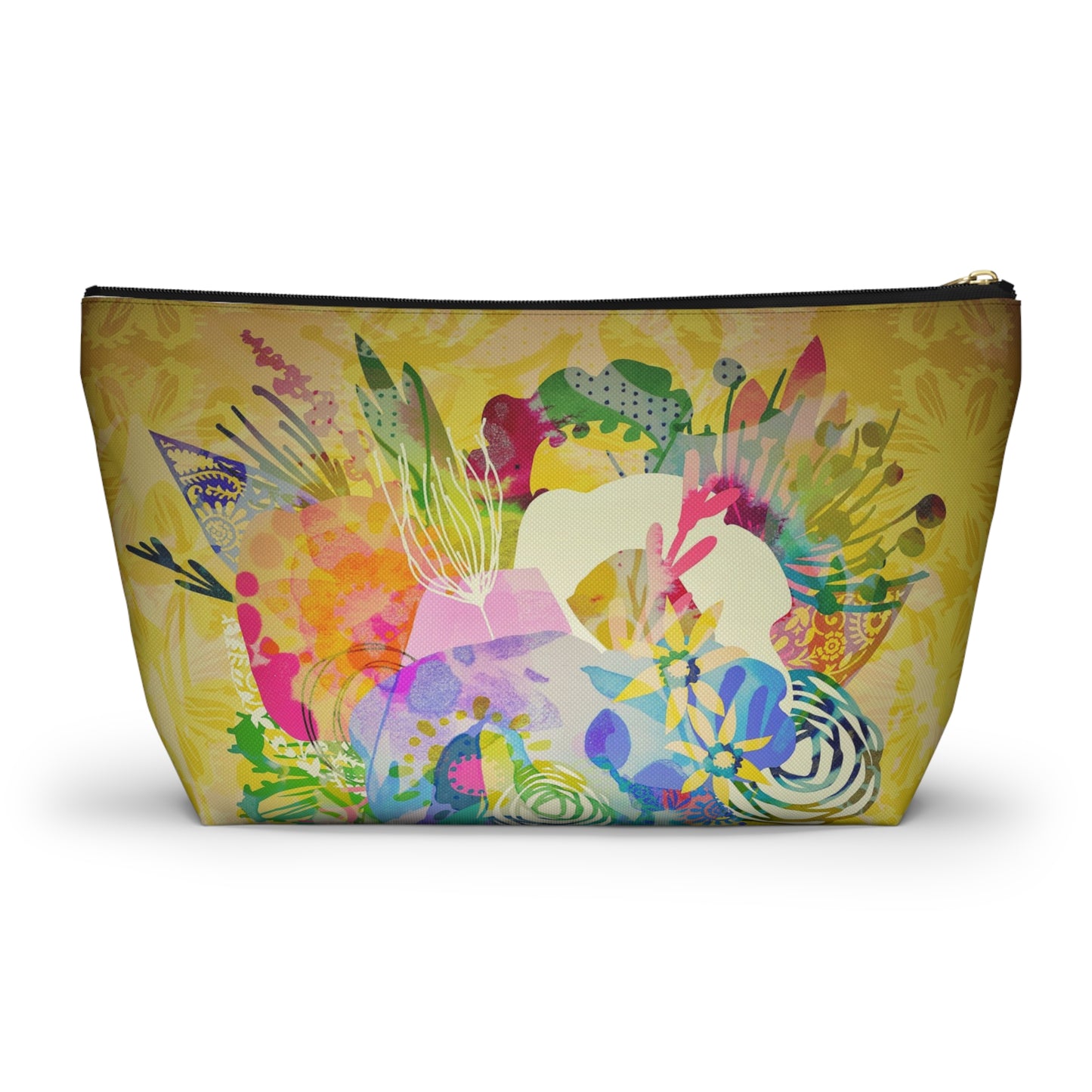 Wild Abandon ~ Antiqued ~ Accessory Pouch w T-bottom