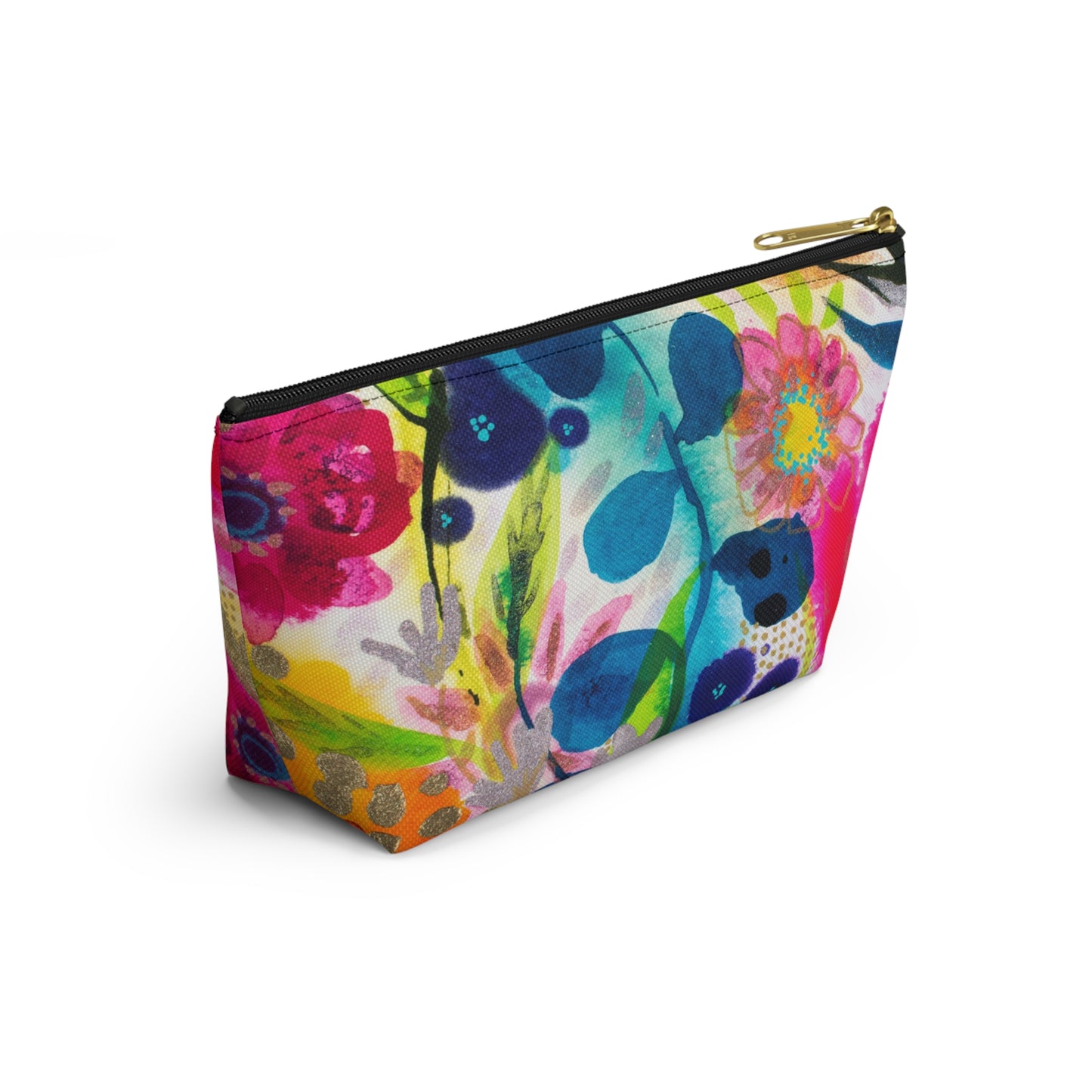May Flowers No. 6 ~ Accessory Pouch w T-bottom