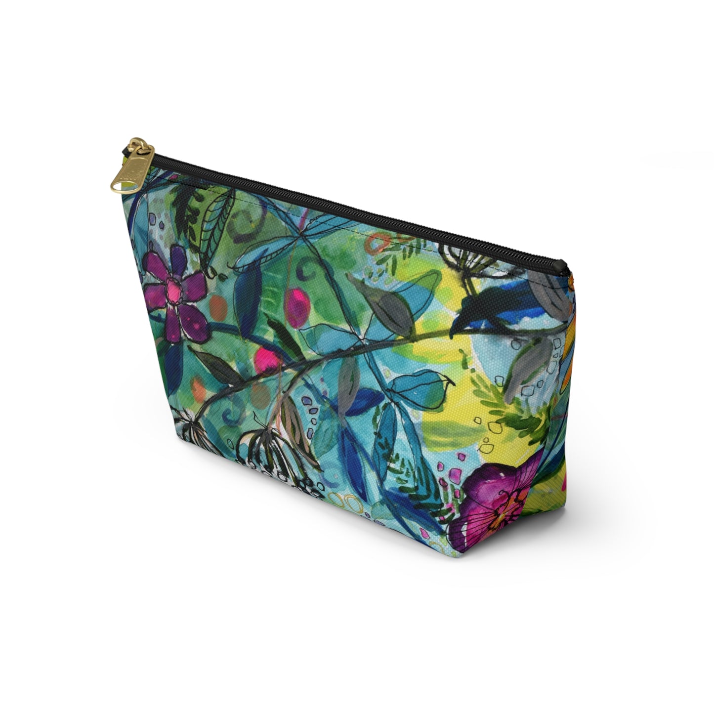 Into The Meadow ~ Accessory Pouch w T-bottom
