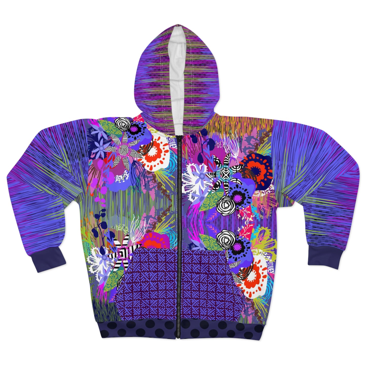 Vida Unisex Zip Hoodie