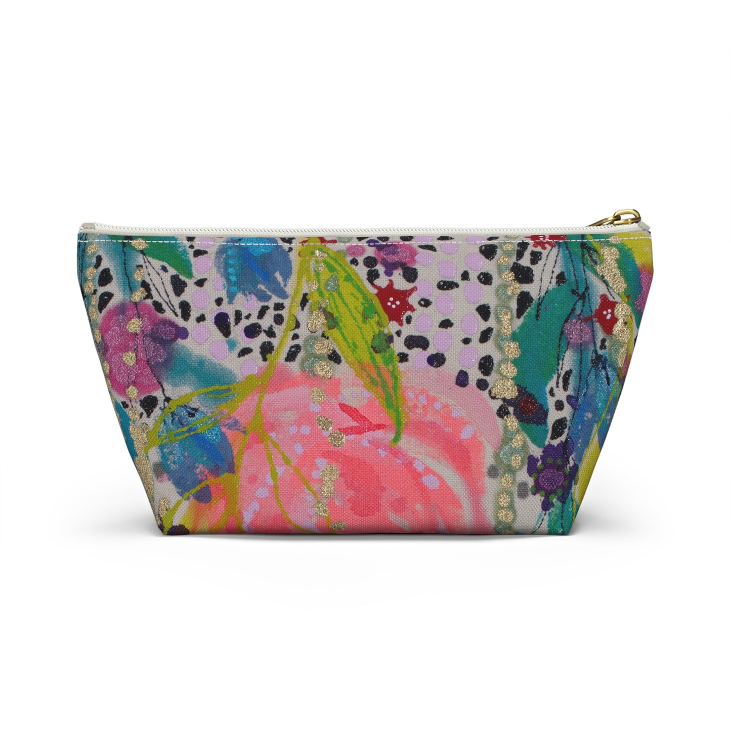 Wednesday's Flowers No. 1 ~ Accessory Pouch w T-bottom