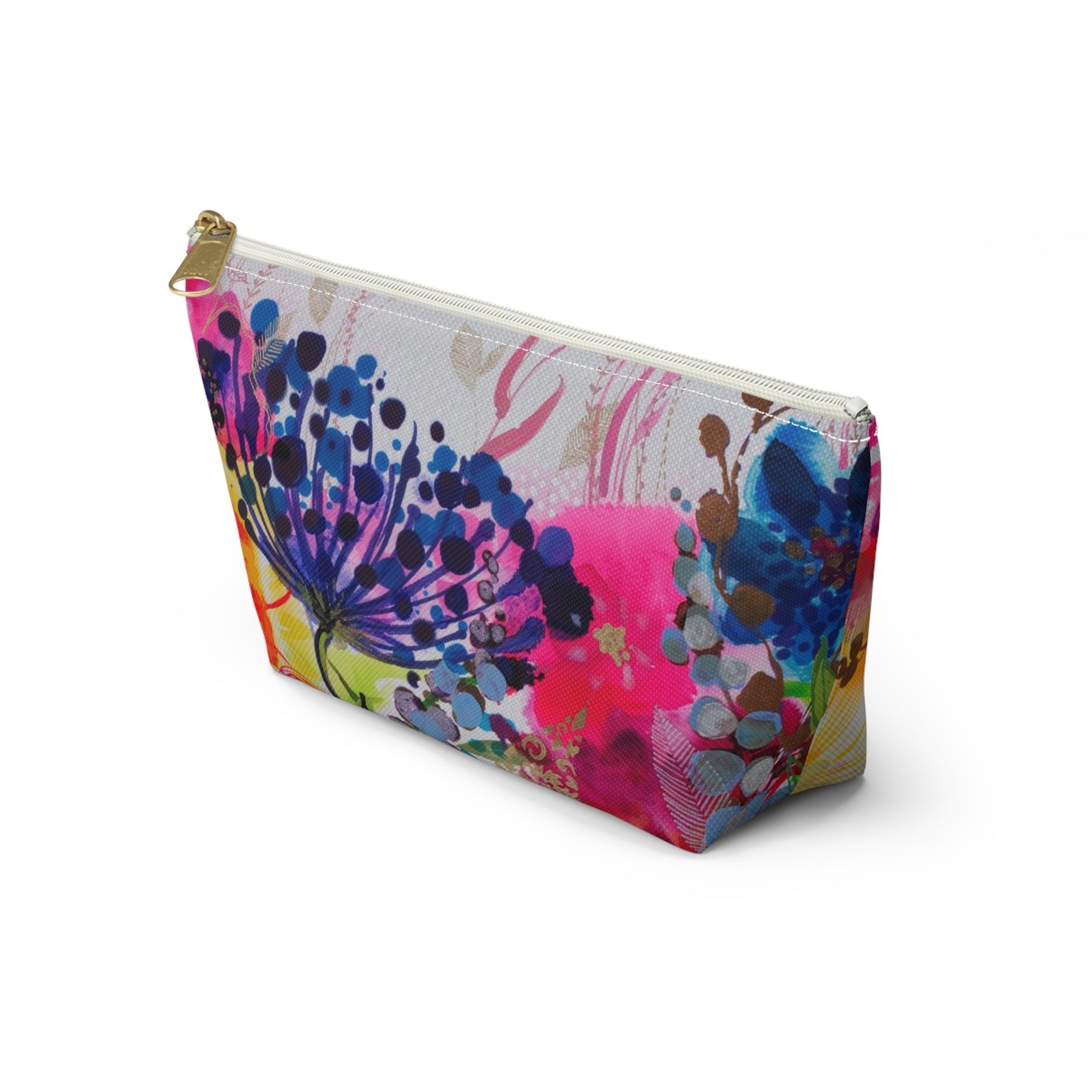My Dad's Garden ~ Accessory Pouch w T-bottom