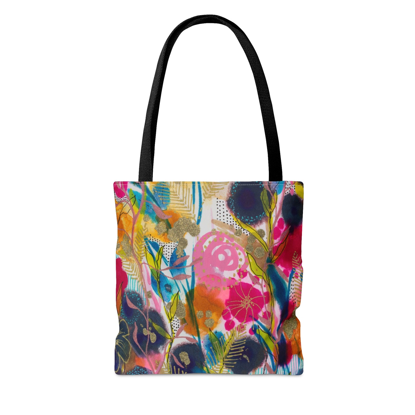 Feathers ~ May Flowers ~ Tote Bag