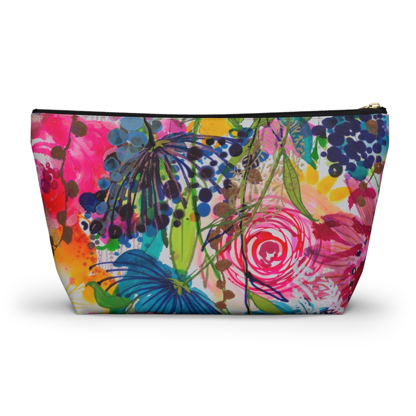 My Dad's Garden ~ Accessory Pouch w T-bottom