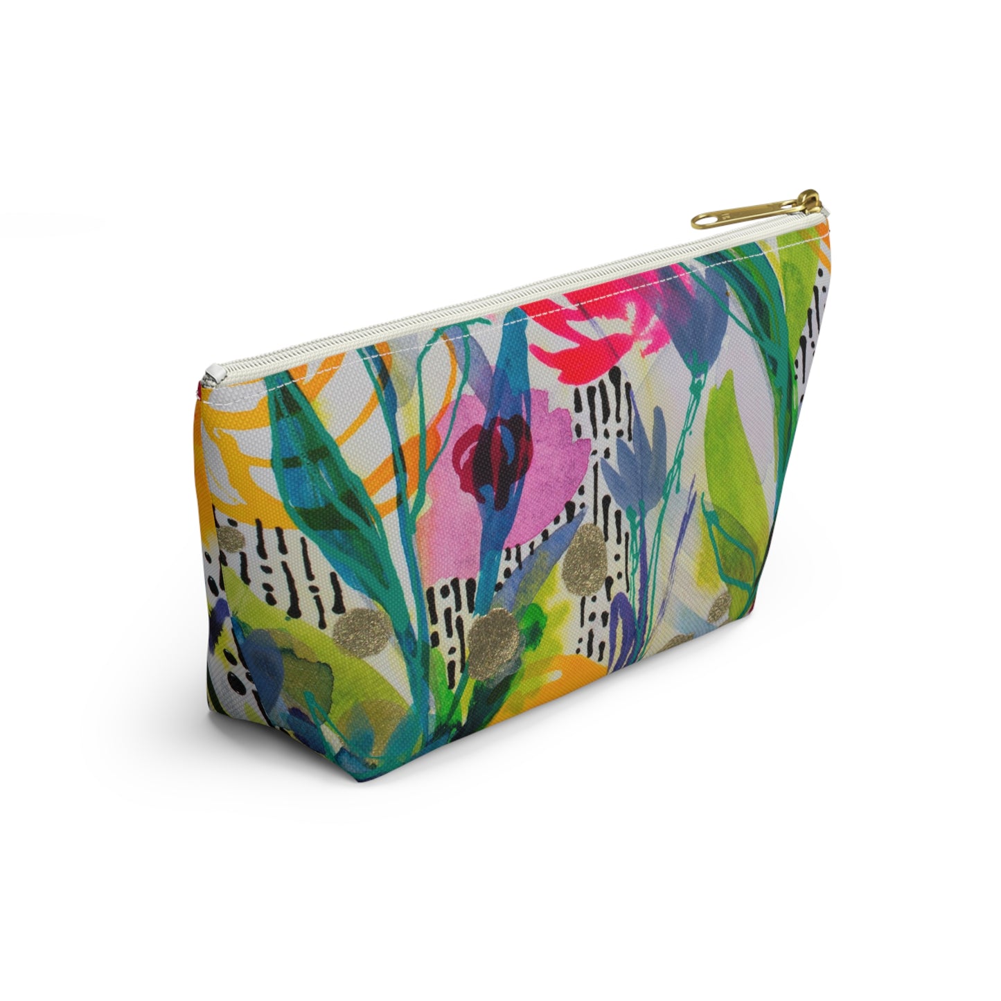 May Flowers Combo ~ Accessory Pouch w T-bottom