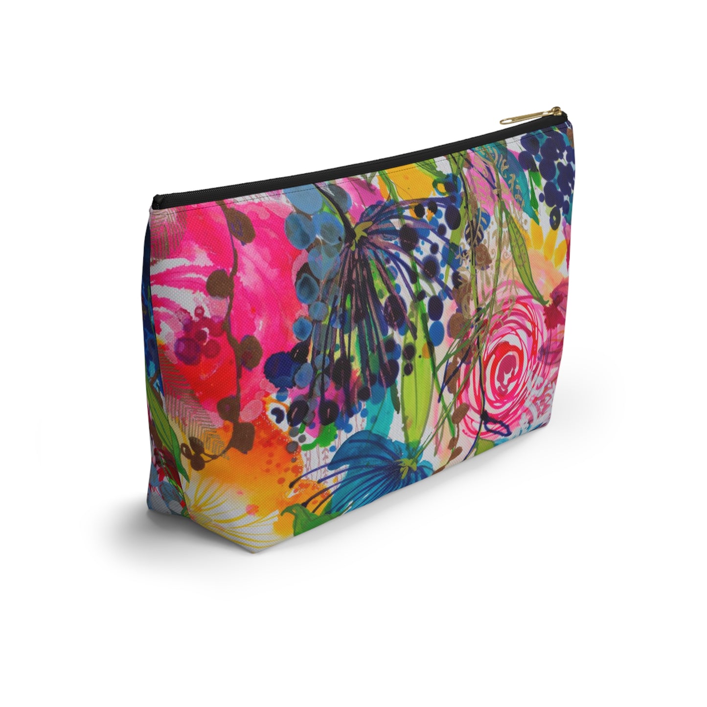 My Dad's Garden ~ Accessory Pouch w T-bottom