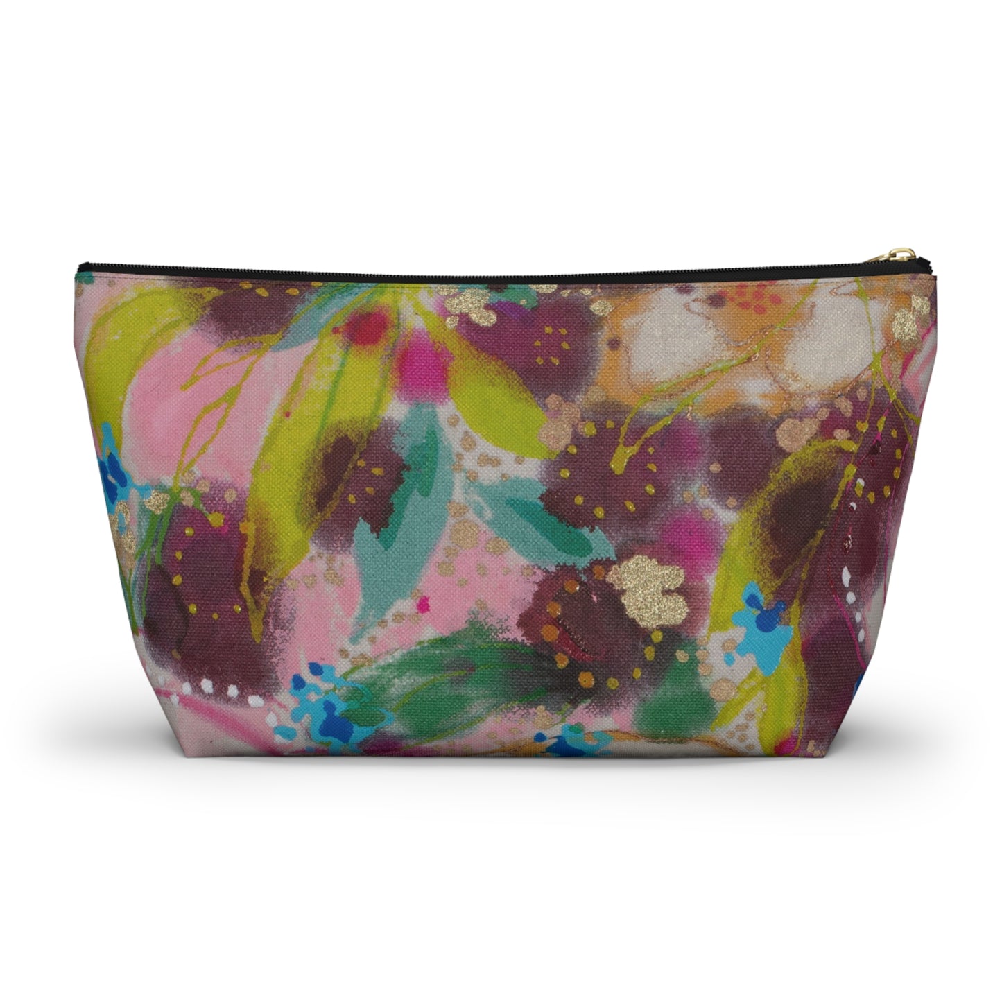 Wednesday's Flowers No. 3 ~ Accessory Pouch w T-bottom