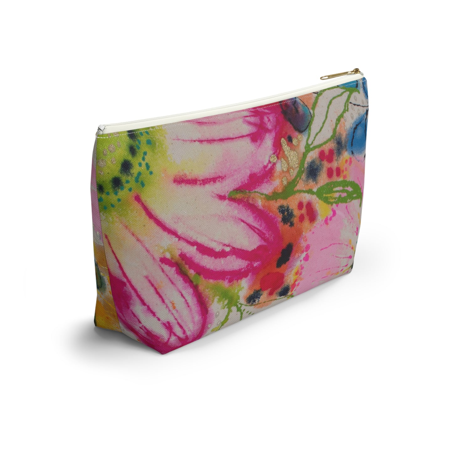 I Am Bold ~ Accessory Pouch w T-bottom ~ version two