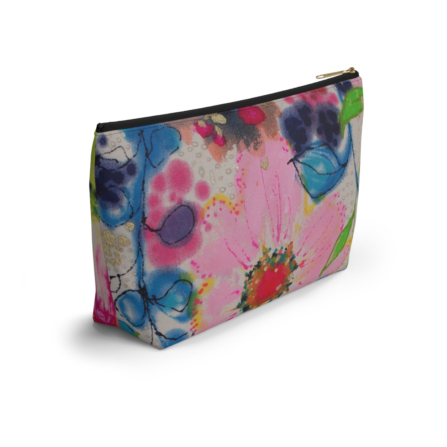 I Am Bold ~ Accessory Pouch w T-bottom