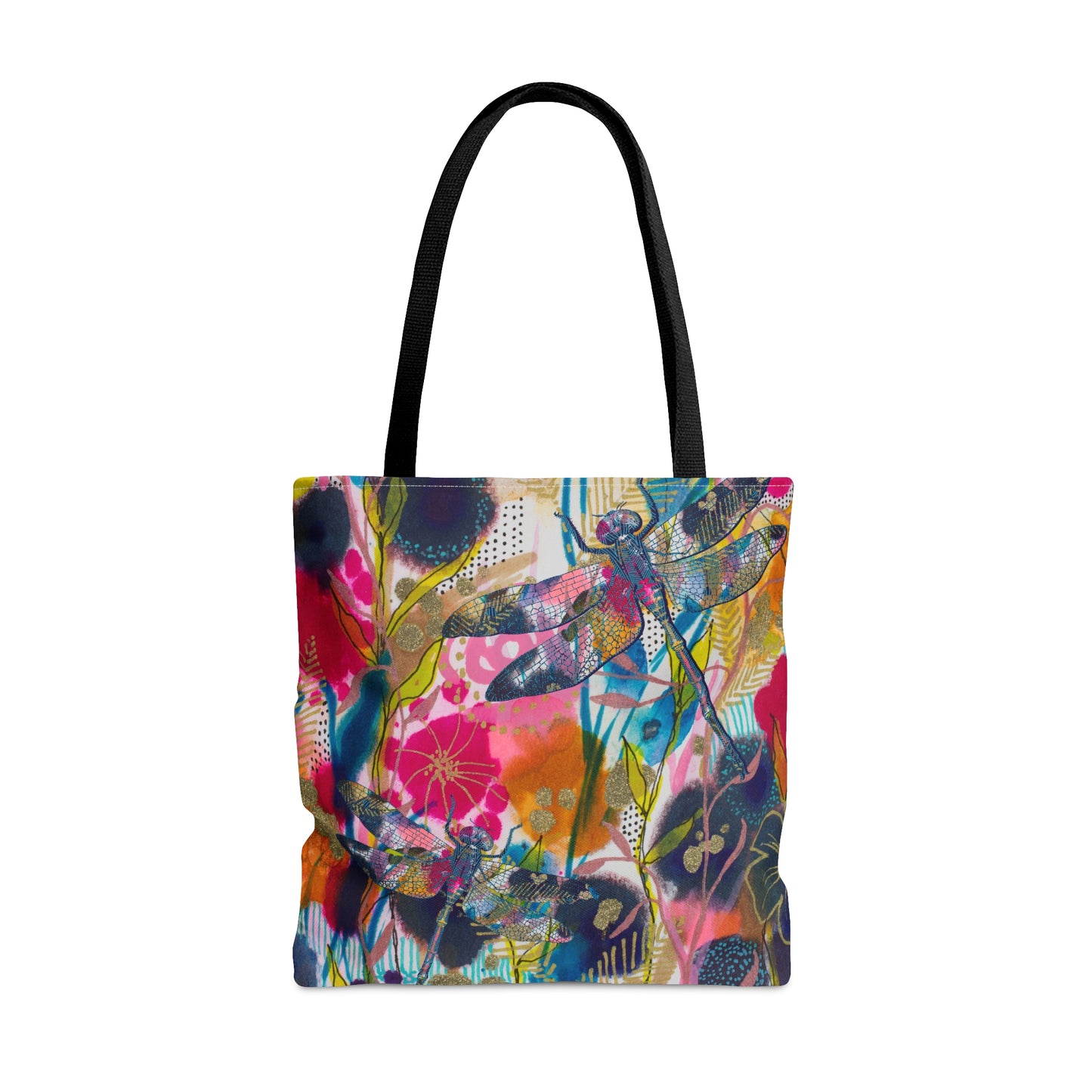 May Flowers ~ Dragonfly ~ Tote Bag