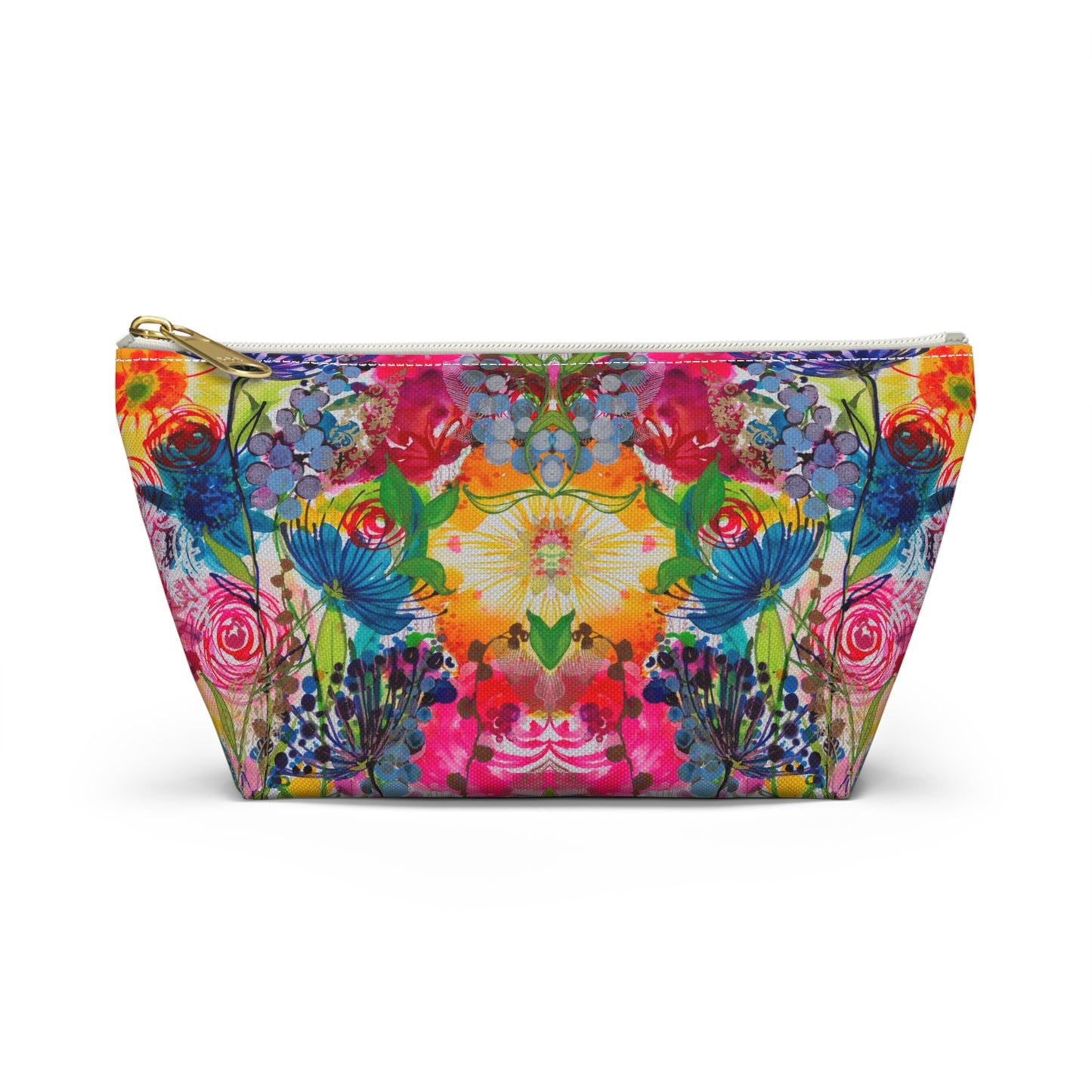 My Dad's Garden ~ Accessory Pouch w T-bottom
