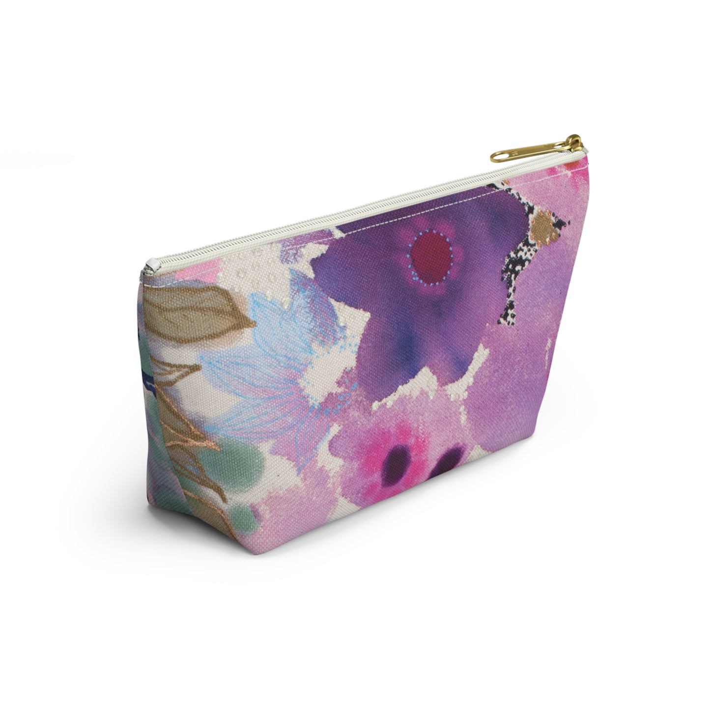 Go Softly ~ Accessory Pouch w T-bottom