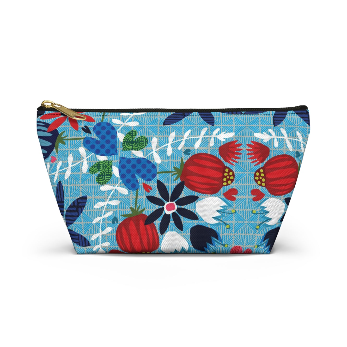 Blue Folk ~ Accessory Pouch w T-bottom