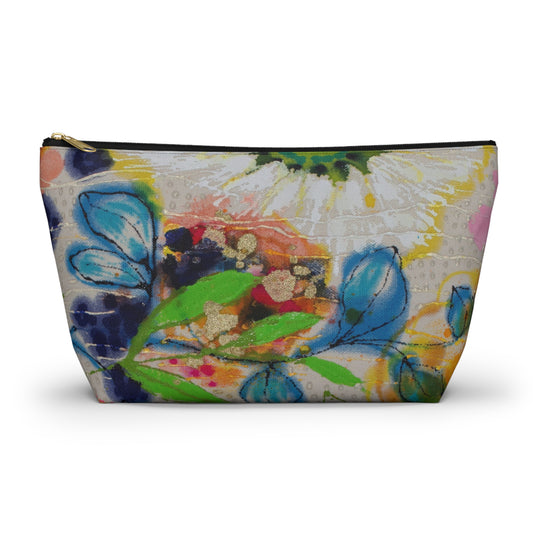 I Am Bold ~ Accessory Pouch w T-bottom ~ version two