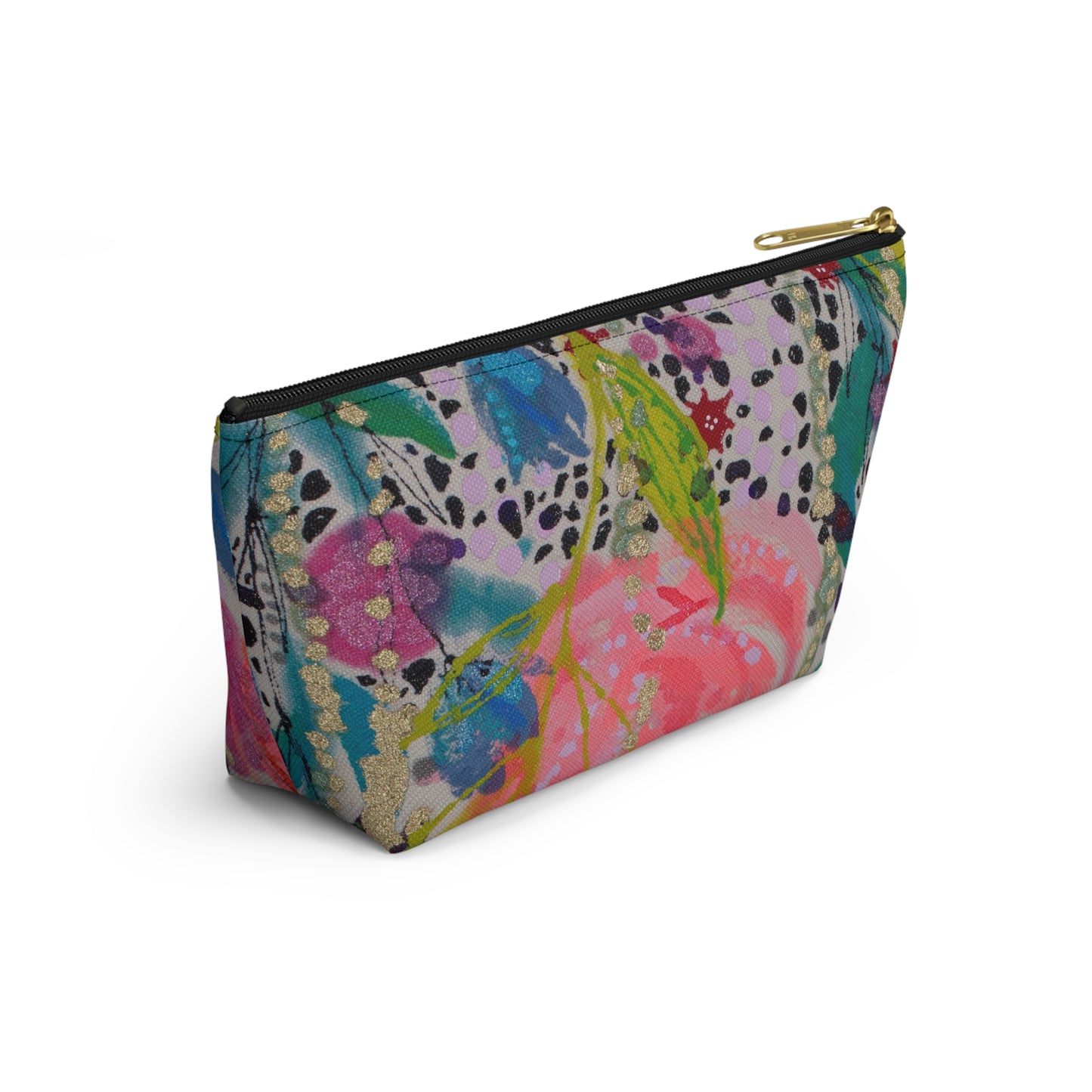 Wednesday's Flowers No. 1 ~ Accessory Pouch w T-bottom