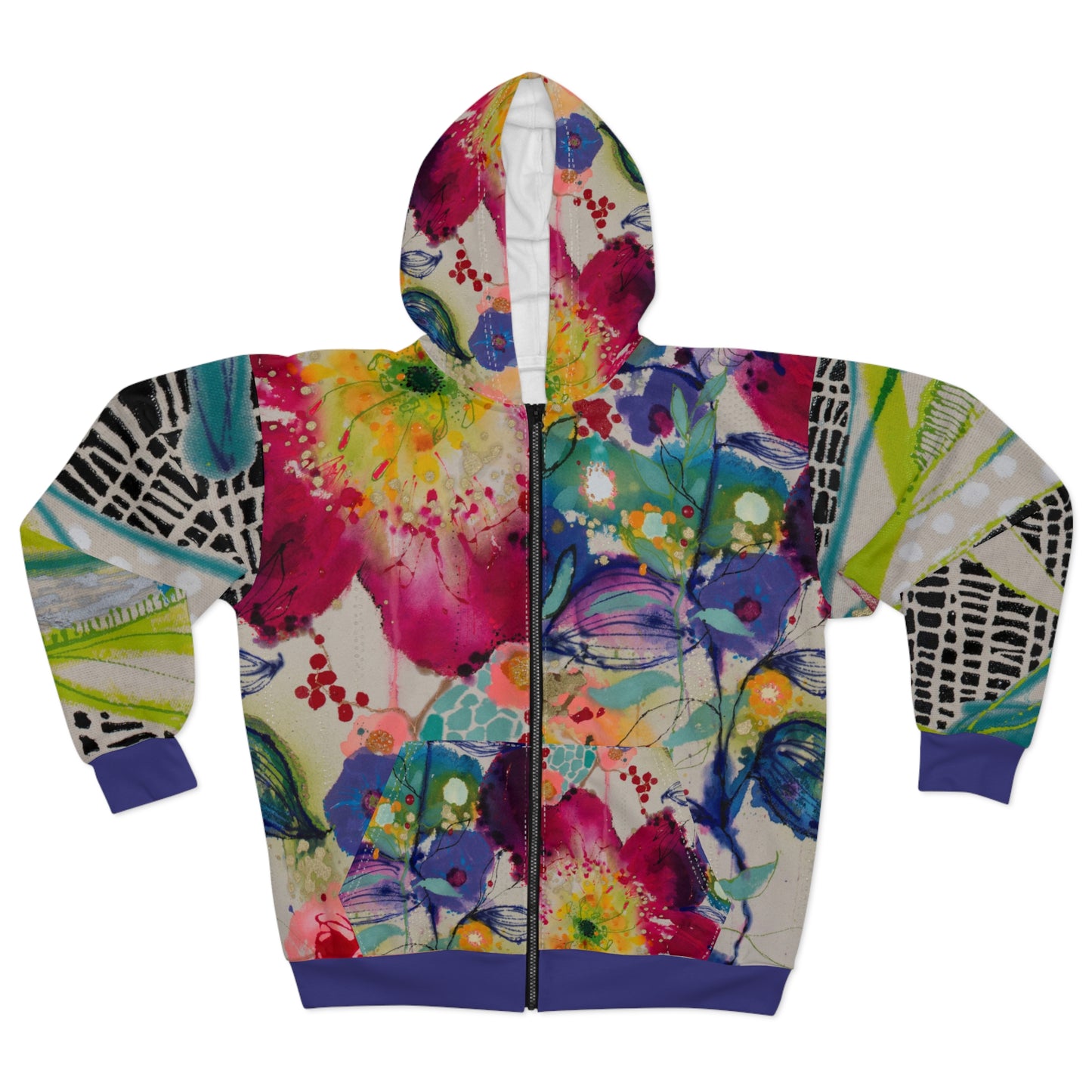 The Intensity Of Being You ~ Unisex Zip Hoodie