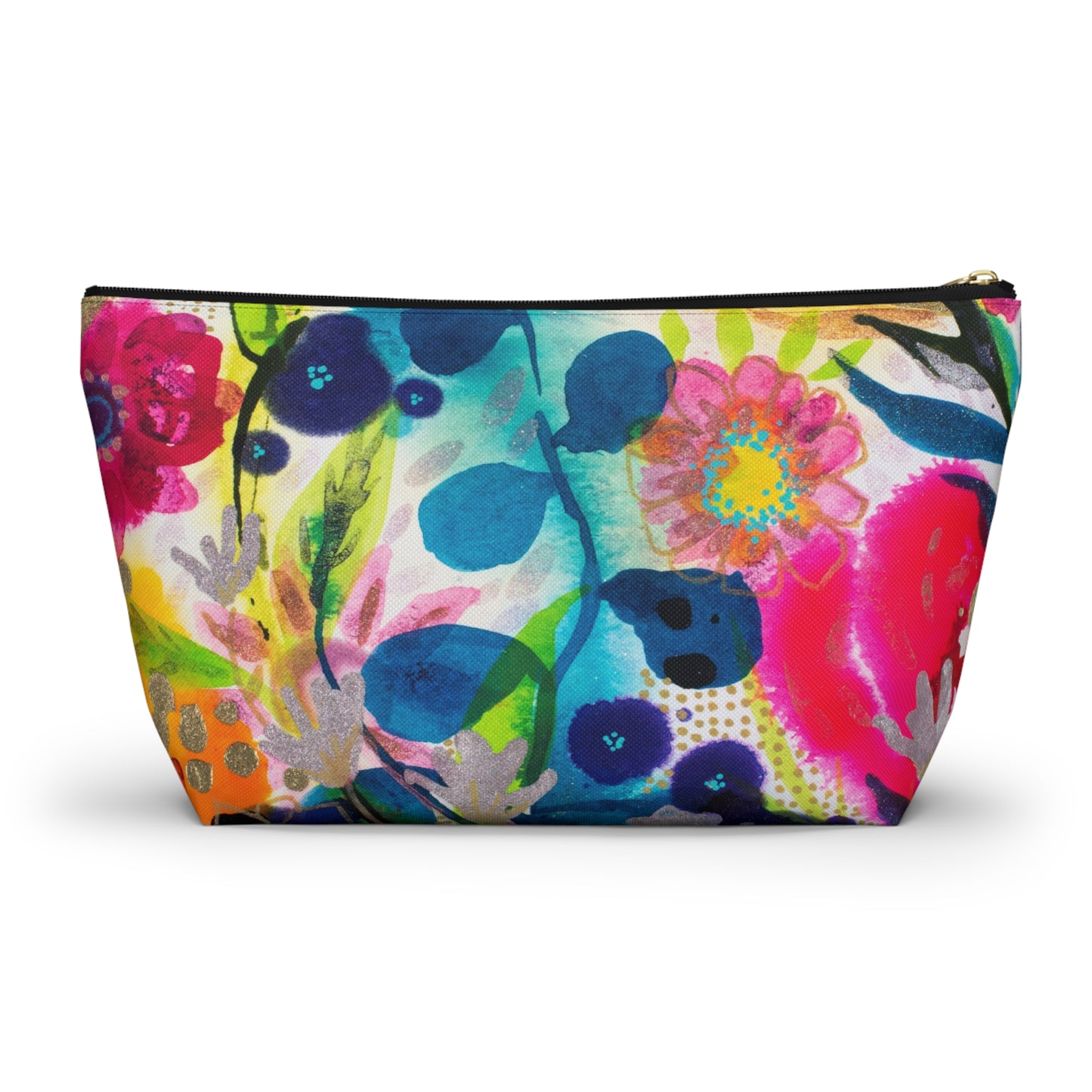 May Flowers No. 6 ~ Accessory Pouch w T-bottom