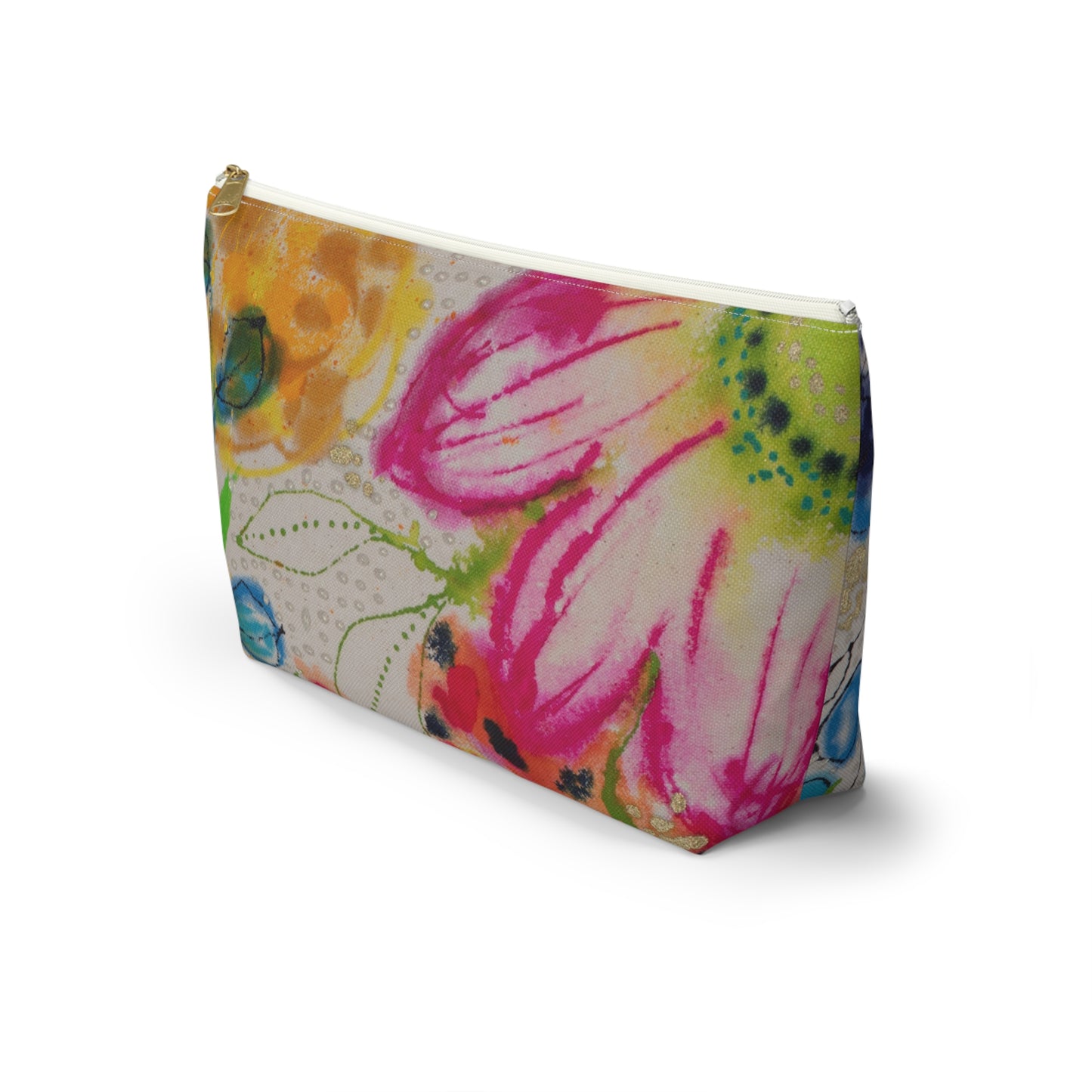 I Am Bold ~ Accessory Pouch w T-bottom