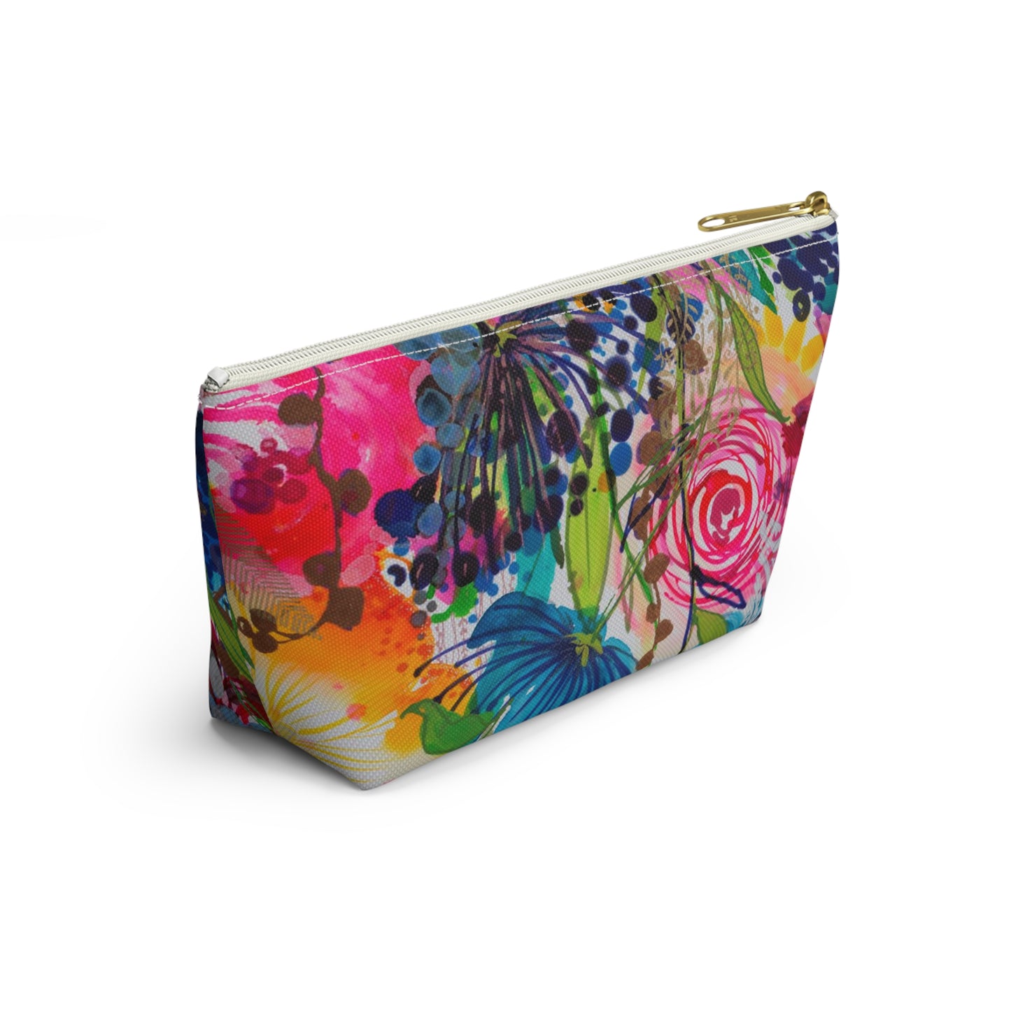 My Dad's Garden ~ Accessory Pouch w T-bottom