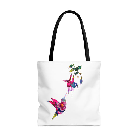 Delighted ~ Hummingbird ~ Tote Bag