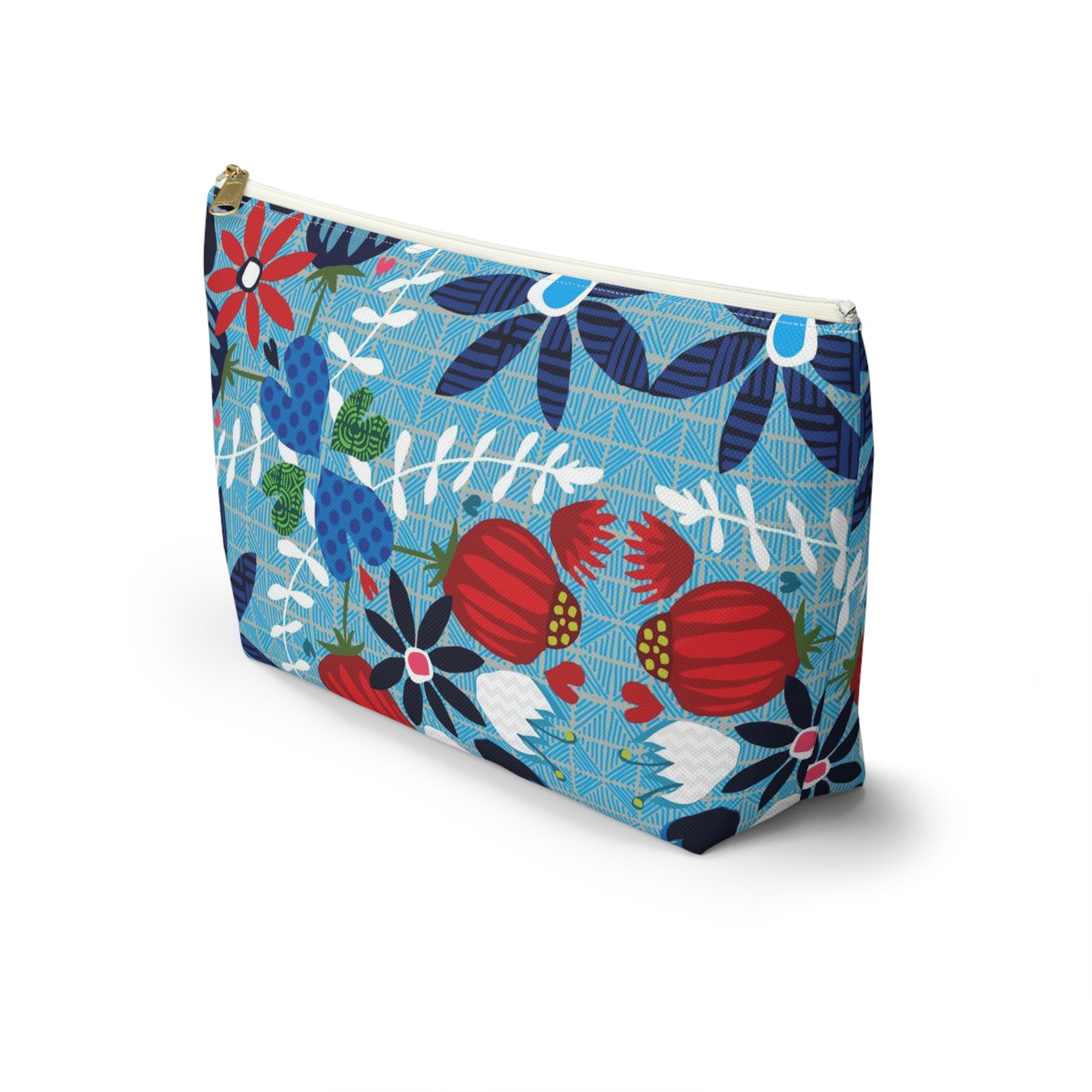 Blue Folk ~ Accessory Pouch w T-bottom