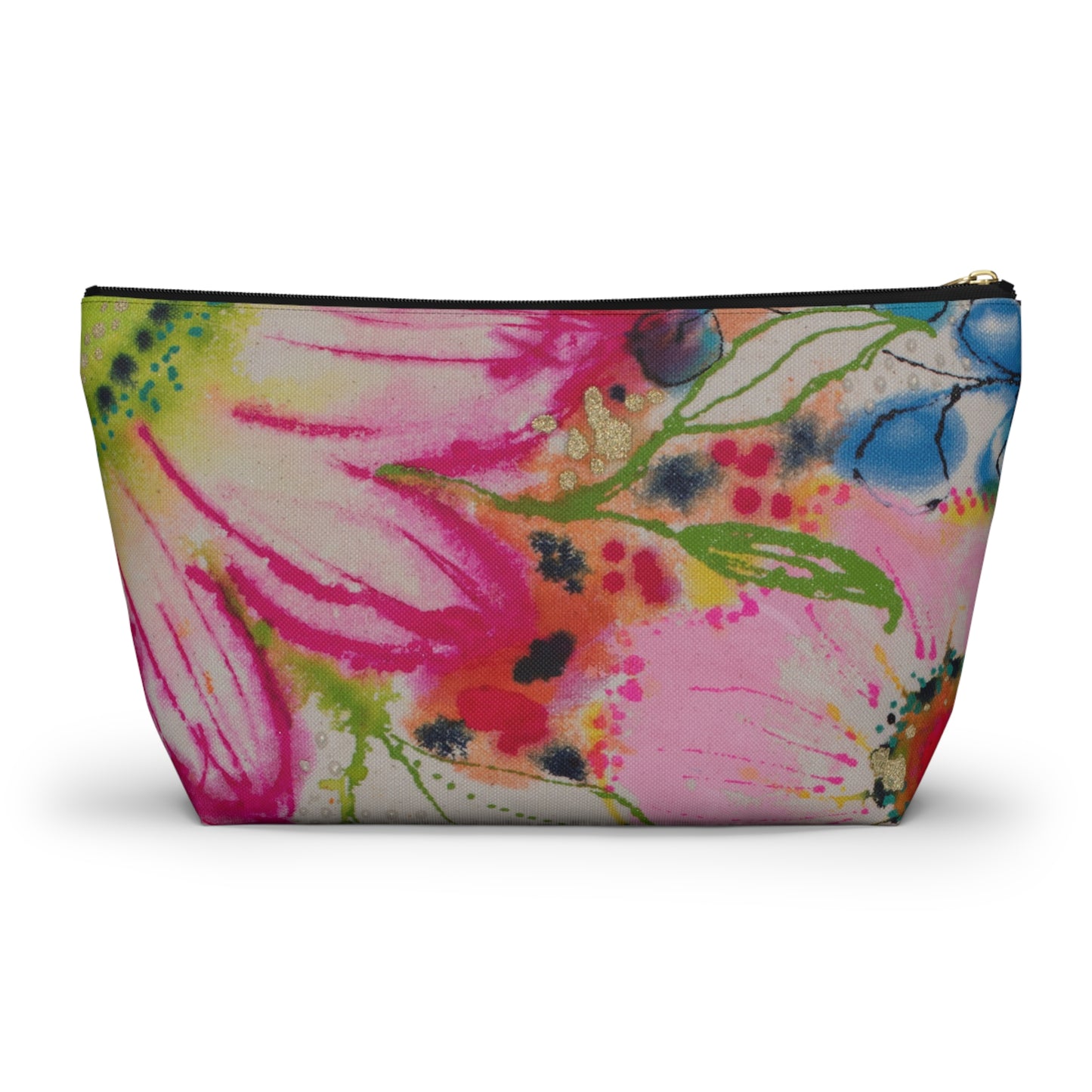 I Am Bold ~ Accessory Pouch w T-bottom ~ version two