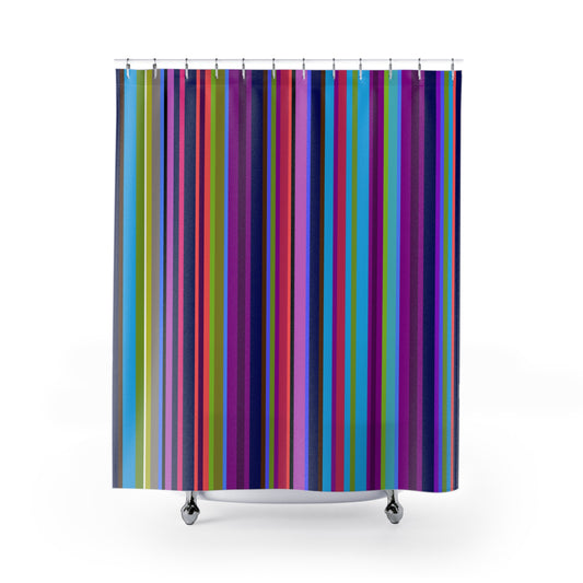 Funky Stripes ~ Shower Curtain